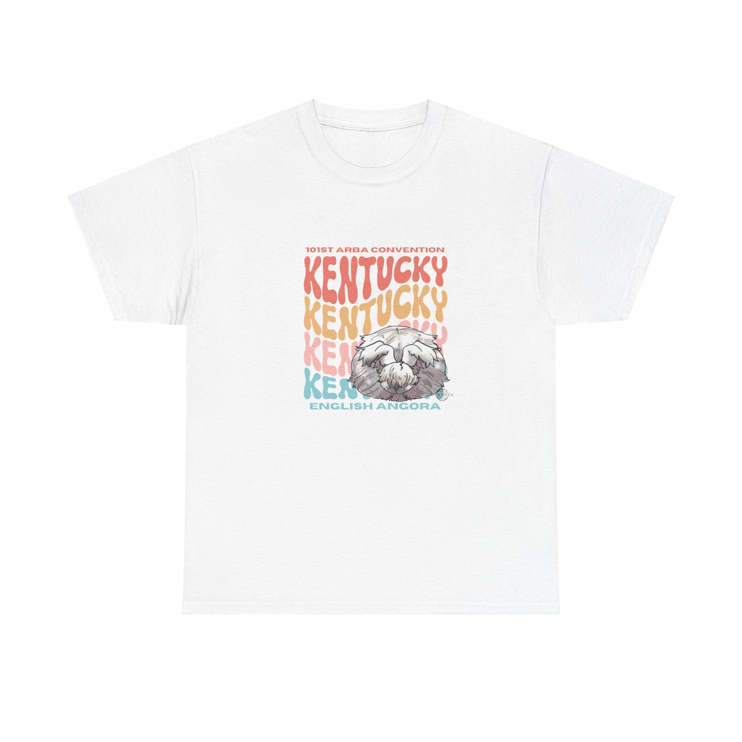 English Angora Kentucky Unisex Heavy Cotton Tee