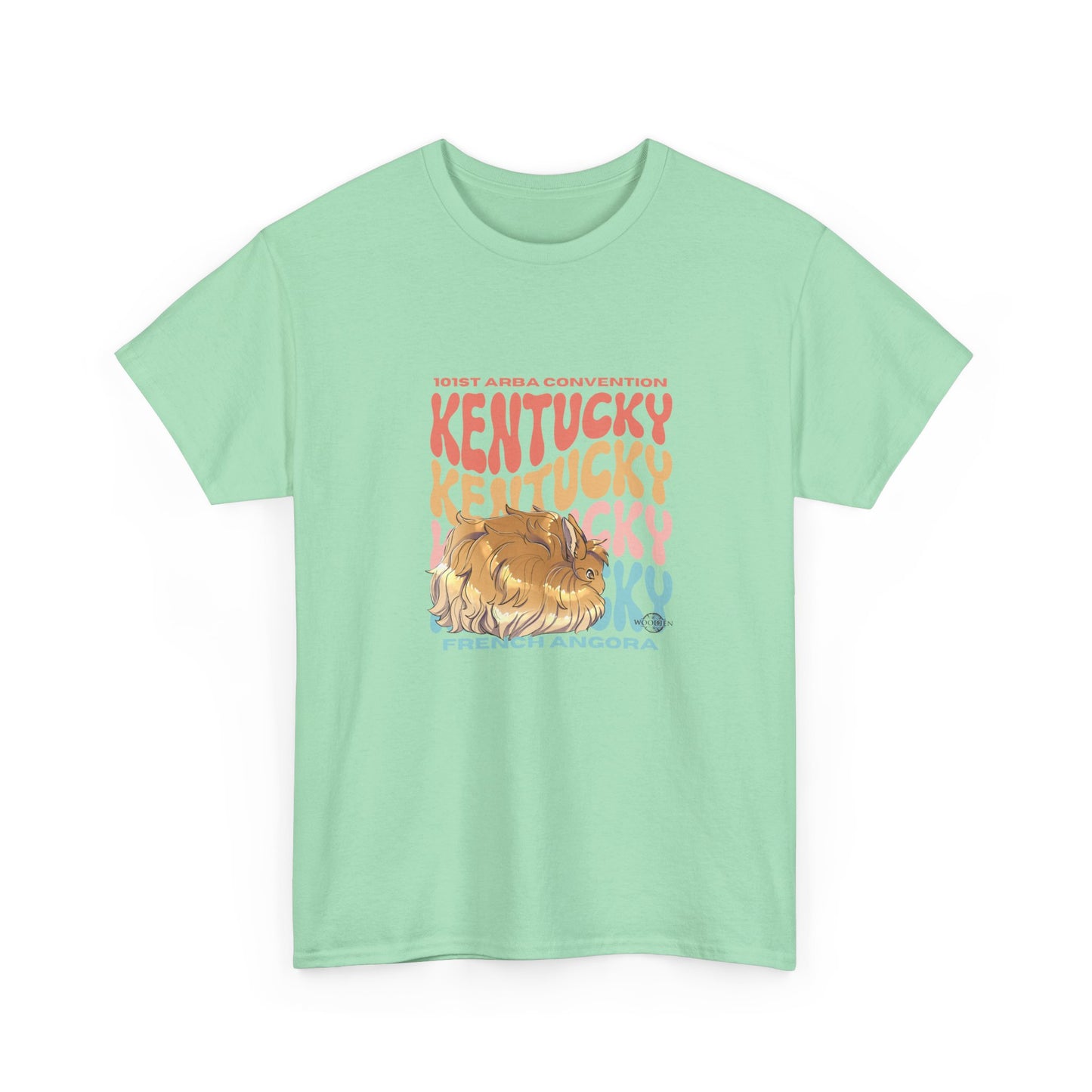 French Angora Kentucky Unisex Heavy Cotton Tee