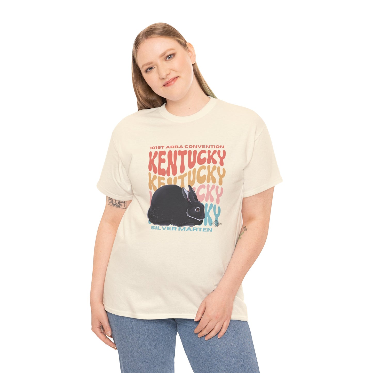 Silver Marten Kentucky Unisex Heavy Cotton Tee