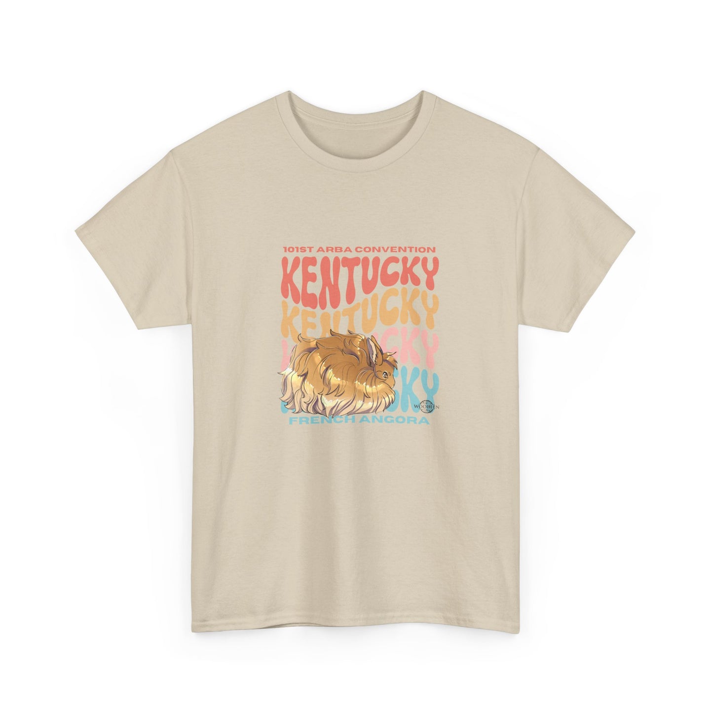 French Angora Kentucky Unisex Heavy Cotton Tee