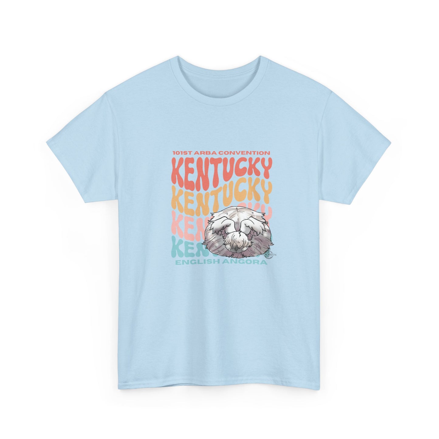 English Angora Kentucky Unisex Heavy Cotton Tee