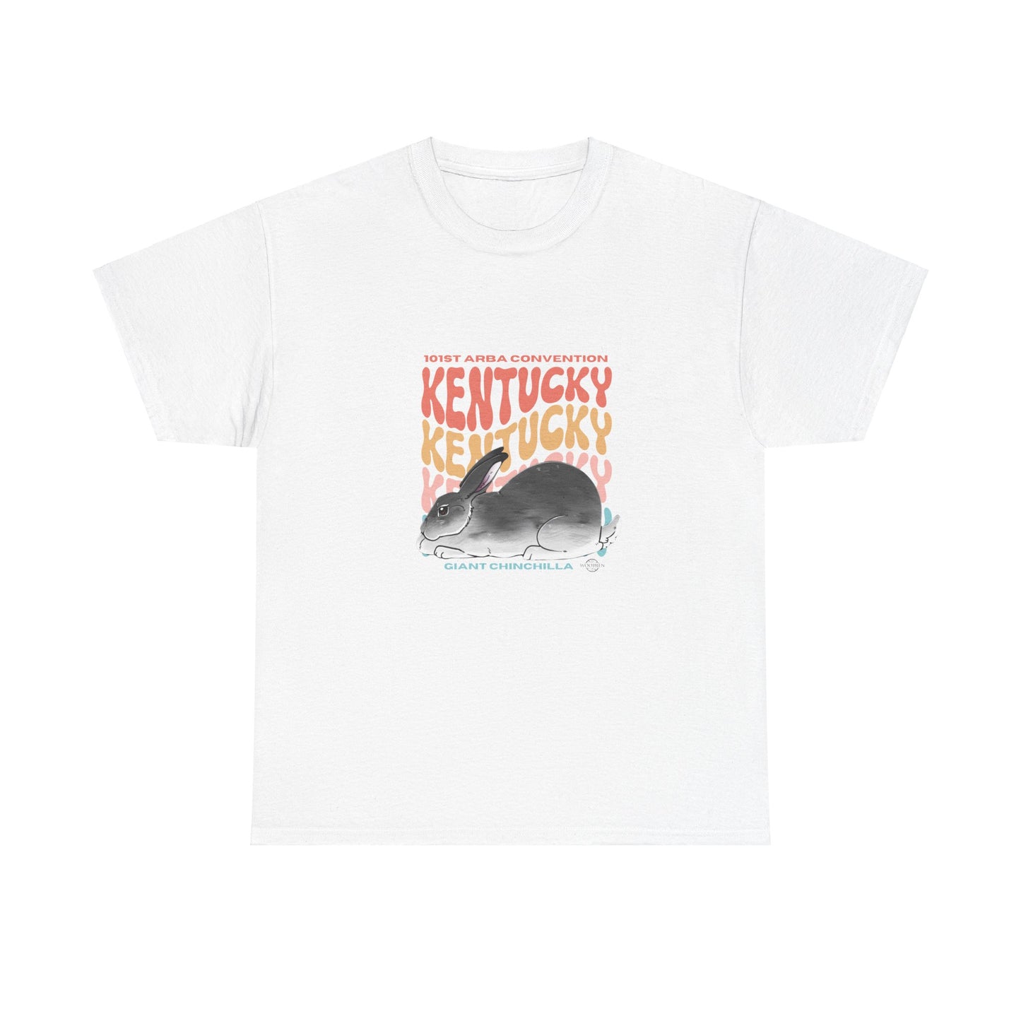 Giant Chinchilla Kentucky Unisex Heavy Cotton Tee