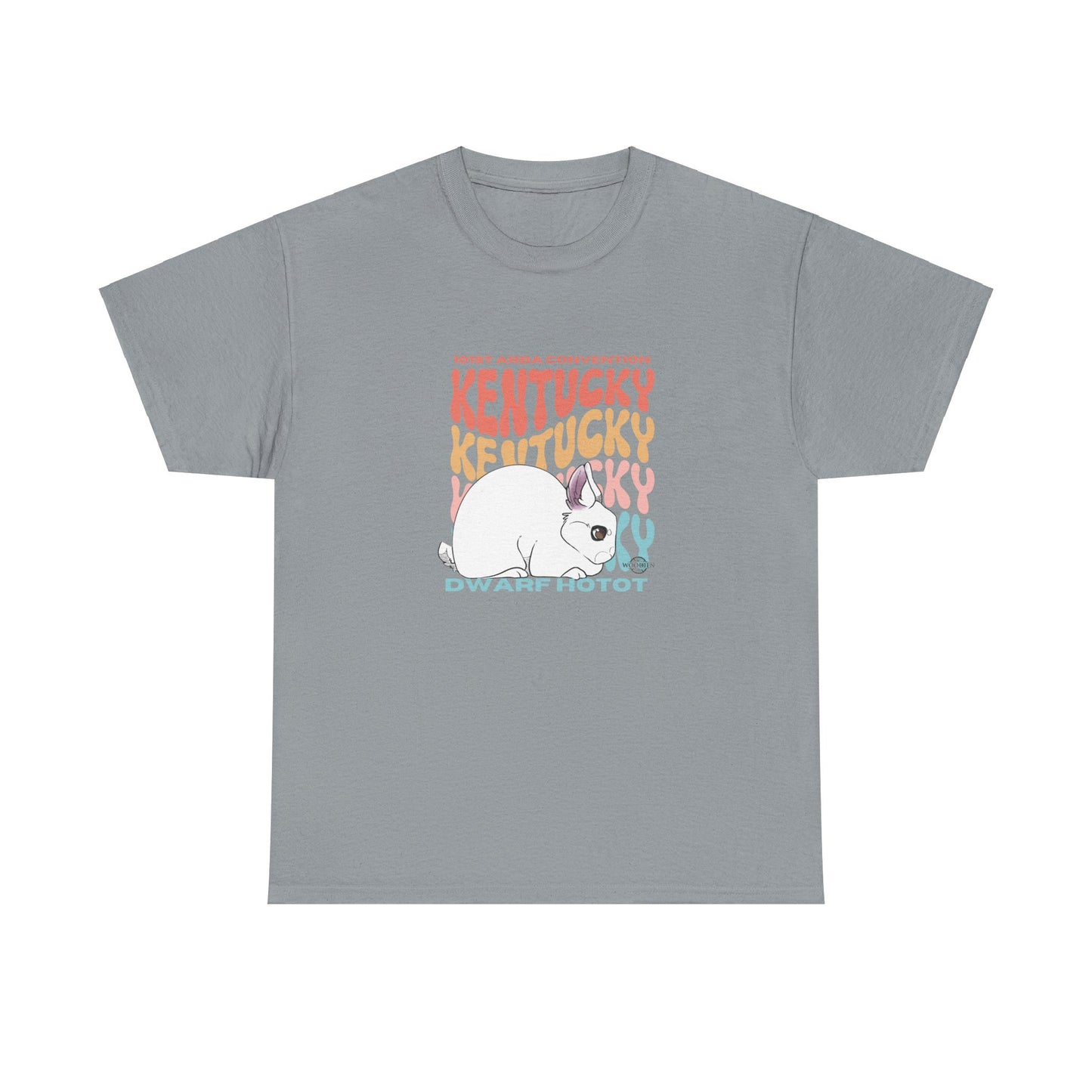 Dwarf Hotot Kentucky Unisex Heavy Cotton Tee