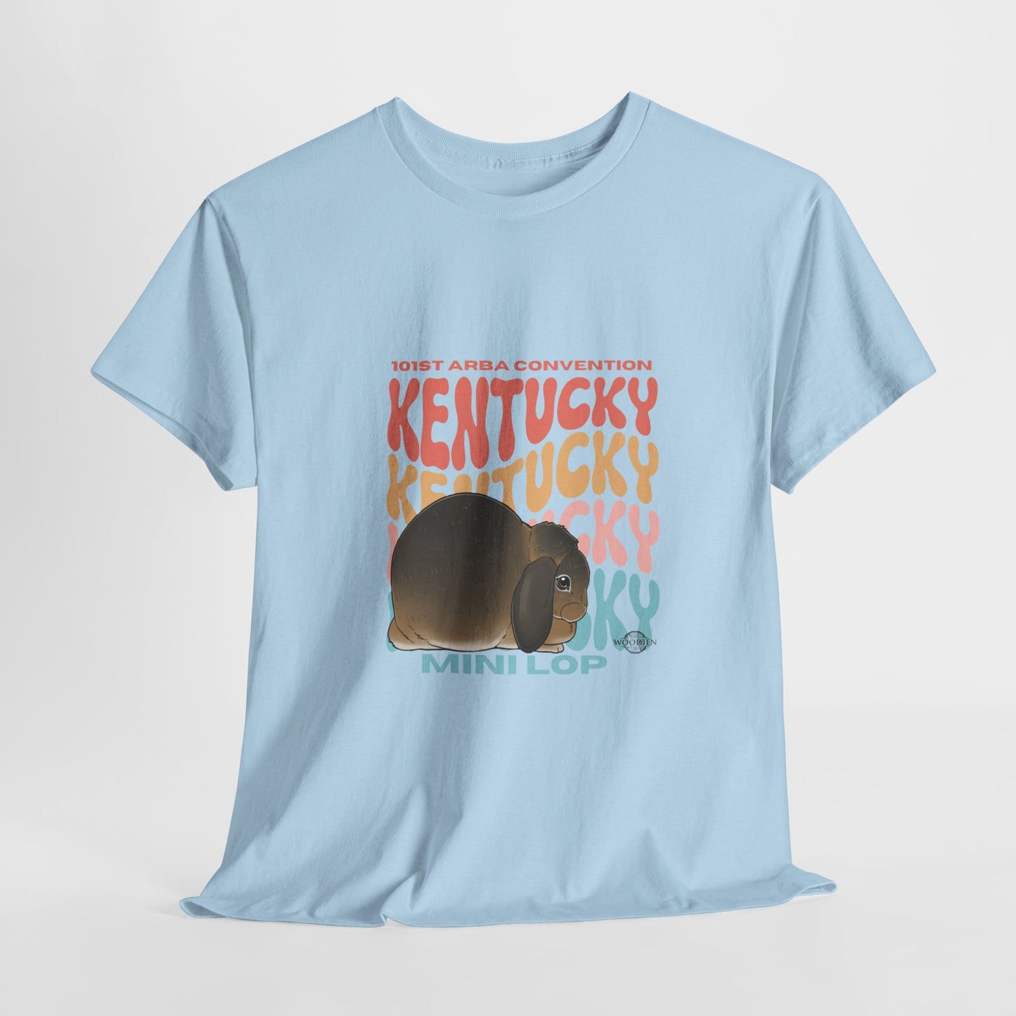 Mini Lop Kentucky Unisex Heavy Cotton Tee