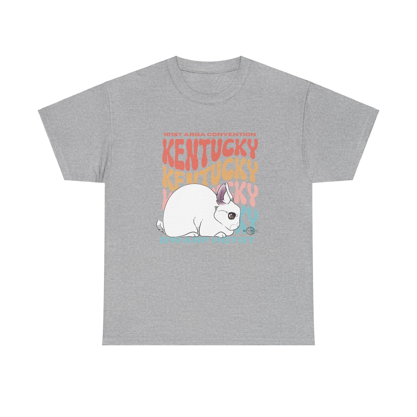 Dwarf Hotot Kentucky Unisex Heavy Cotton Tee