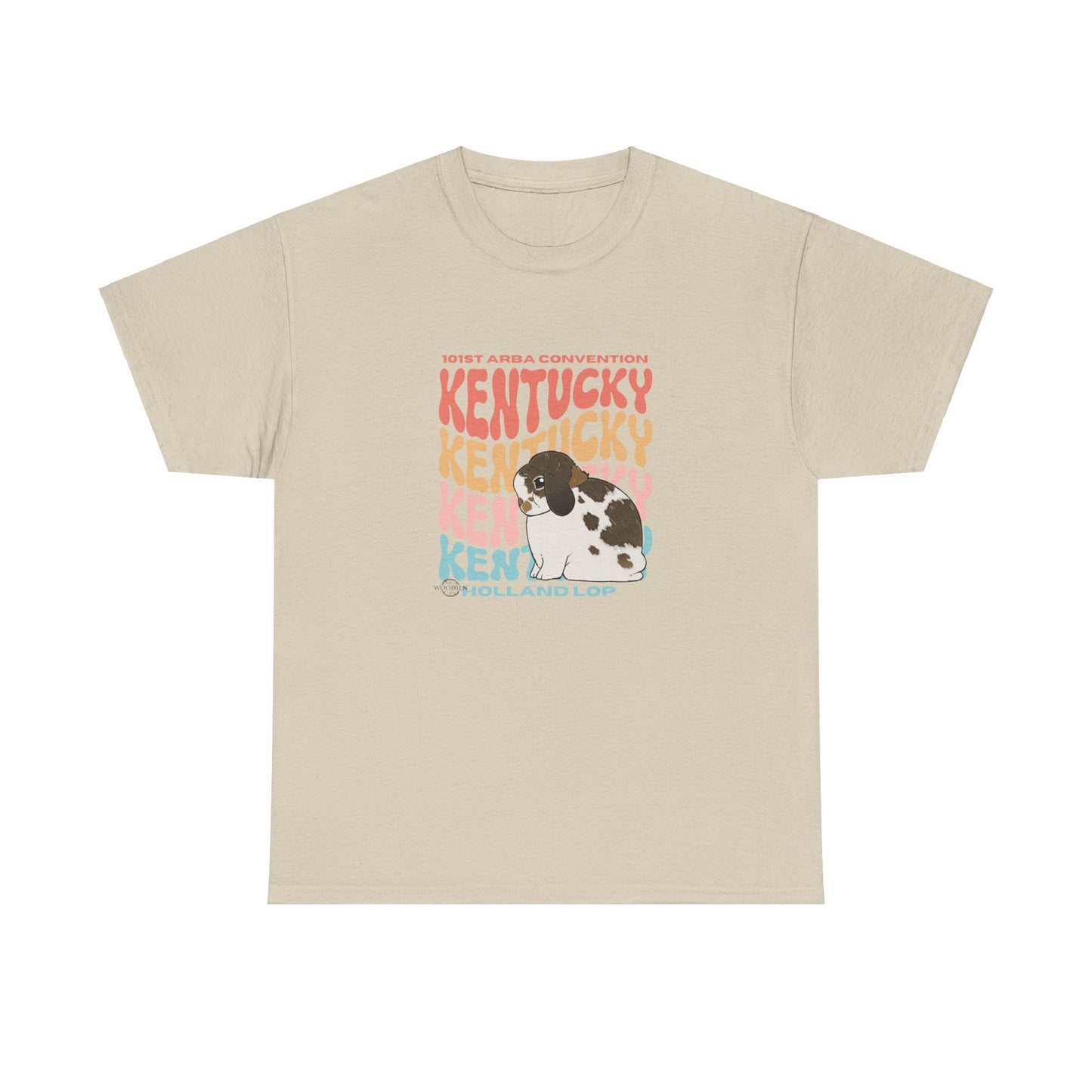 Holland Lop Kentucky Unisex Heavy Cotton Tee