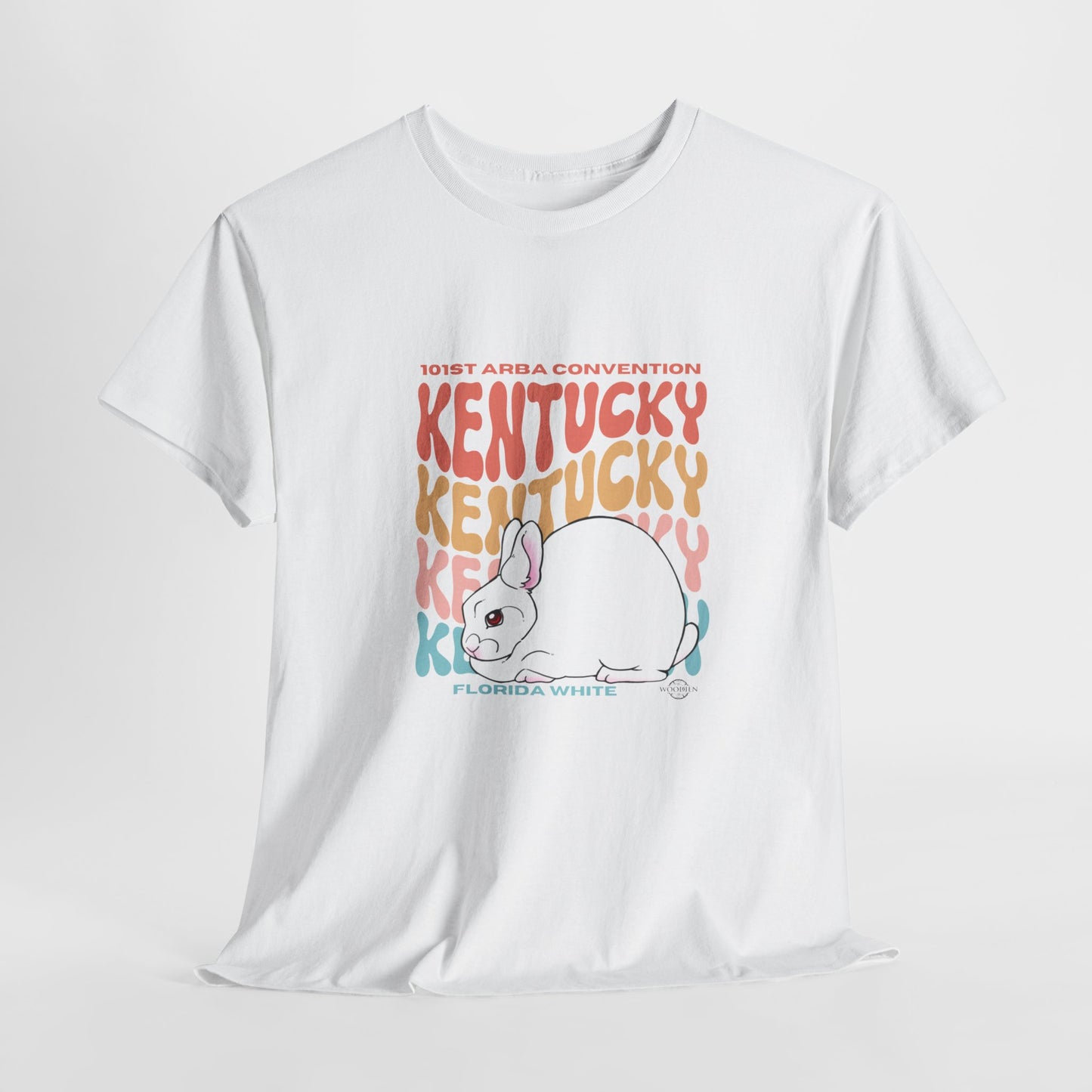 Florida White Kentucky Unisex Heavy Cotton Tee