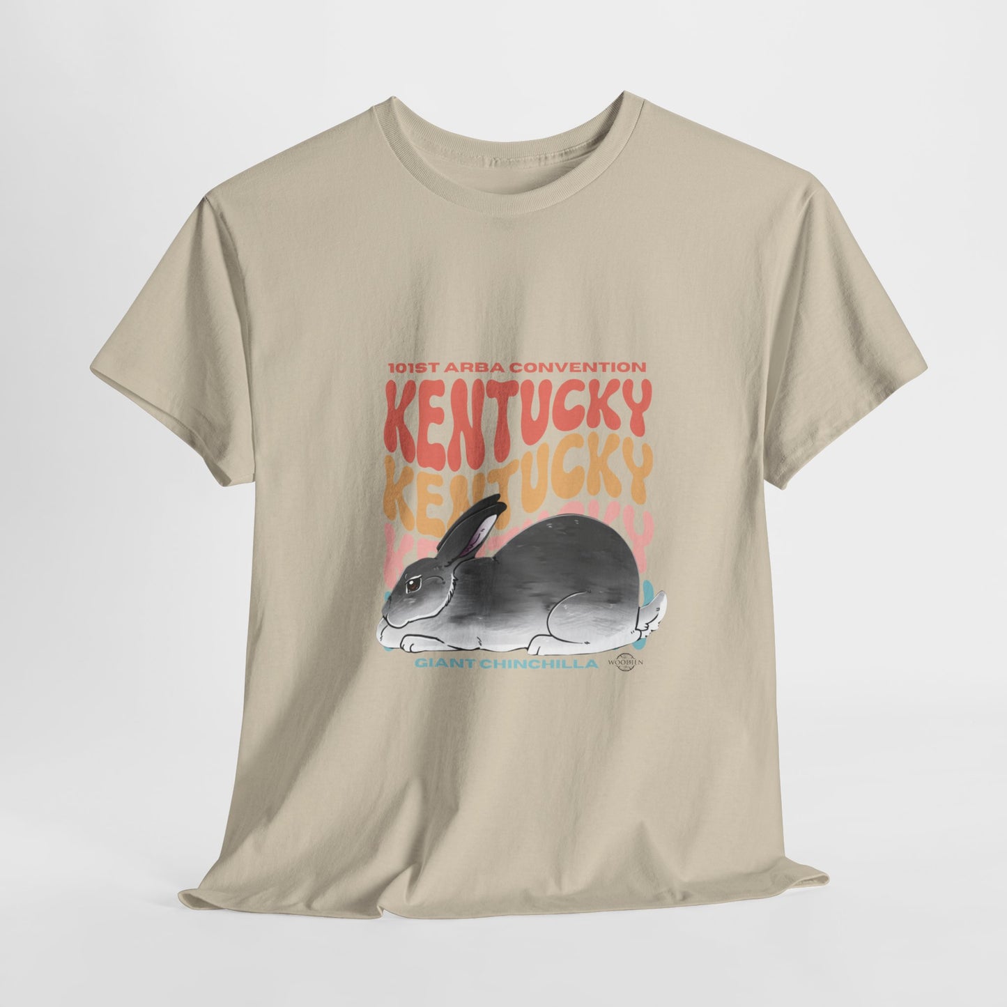 Giant Chinchilla Kentucky Unisex Heavy Cotton Tee