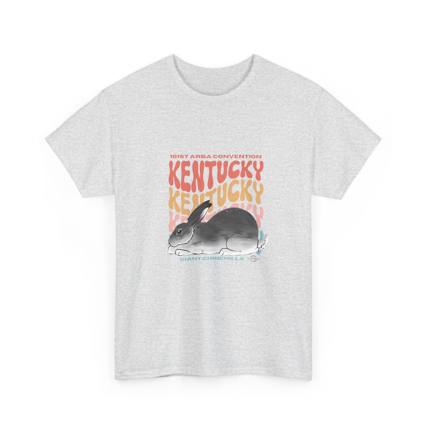 Giant Chinchilla Kentucky Unisex Heavy Cotton Tee