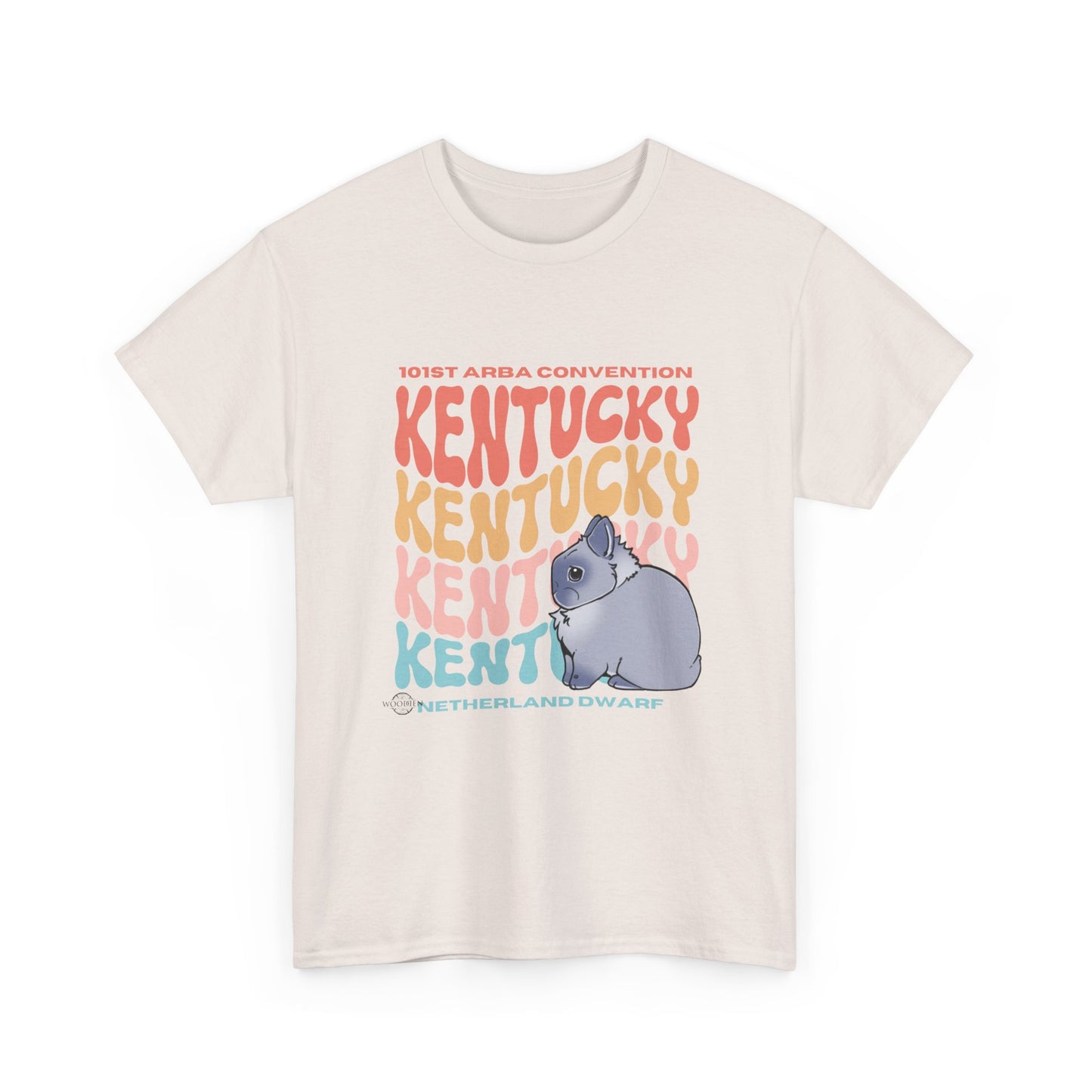 Netherland Dwarf Kentucky Unisex Heavy Cotton Tee