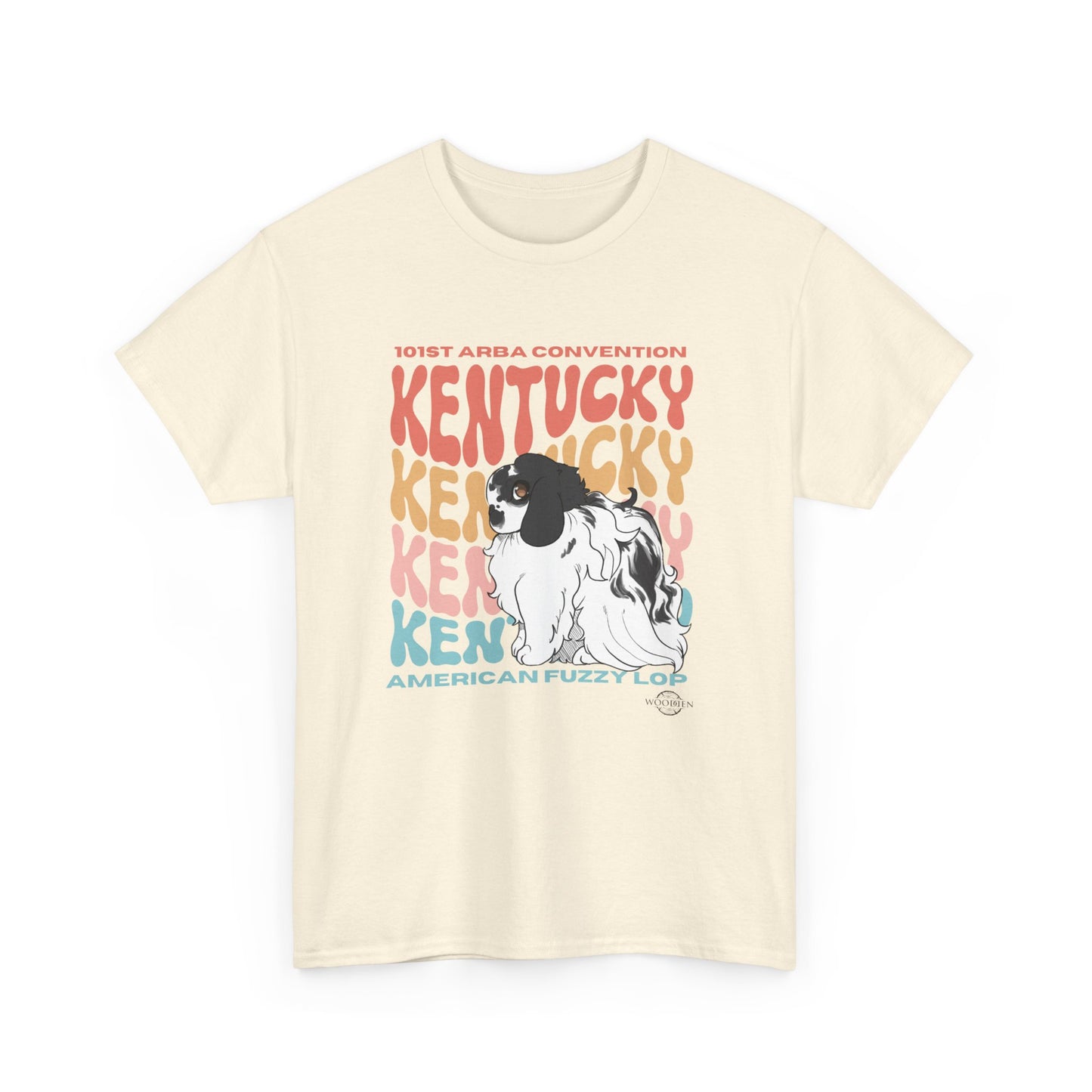 Fuzzy lop Kentucky Unisex Heavy Cotton Tee