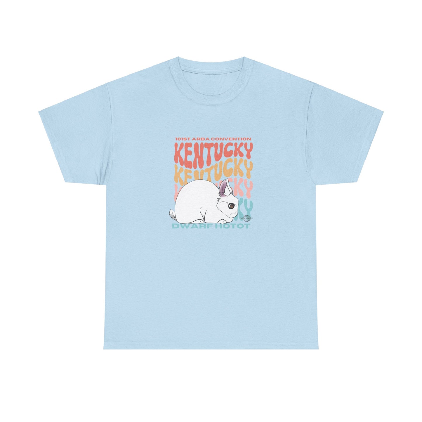 Dwarf Hotot Kentucky Unisex Heavy Cotton Tee