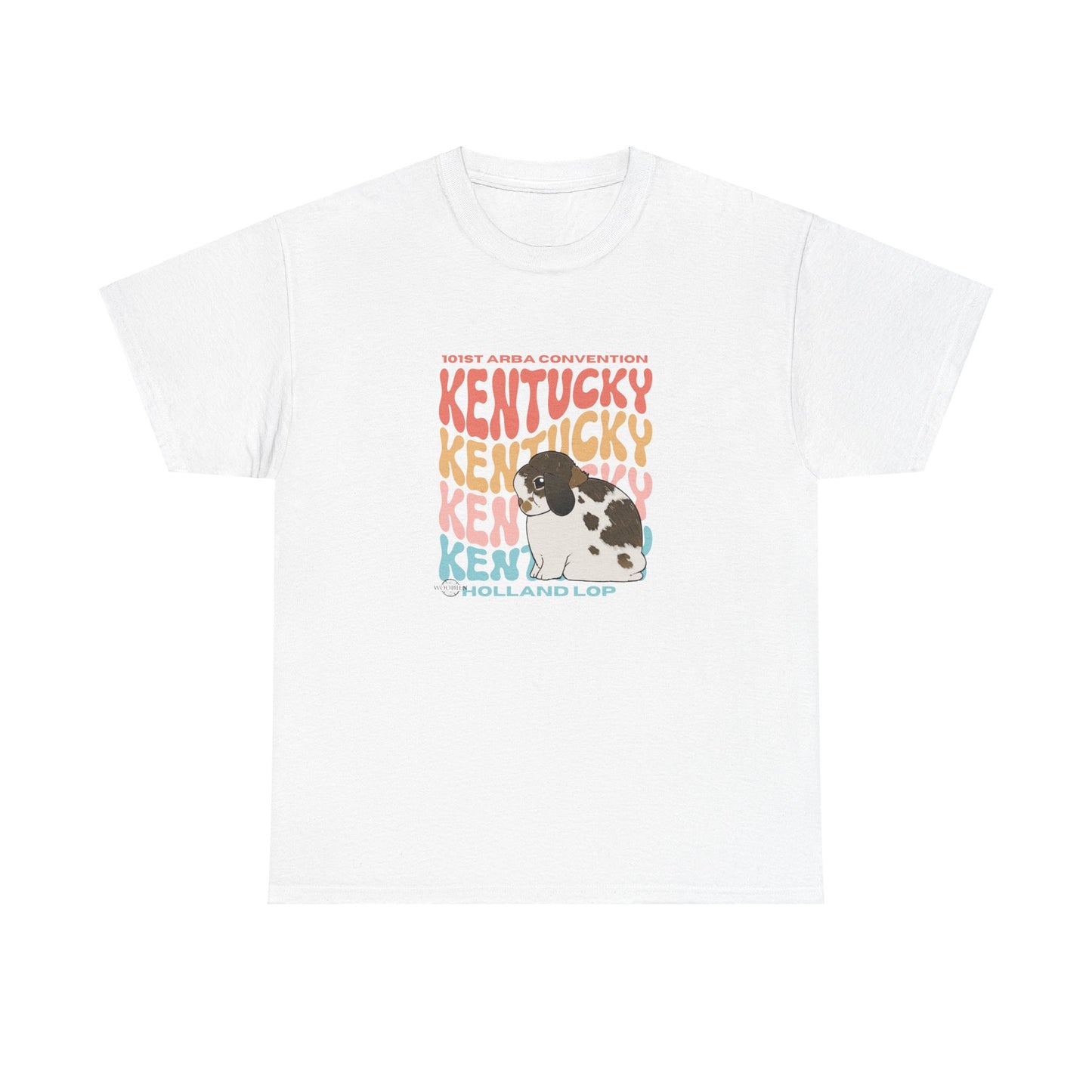 Holland Lop Kentucky Unisex Heavy Cotton Tee