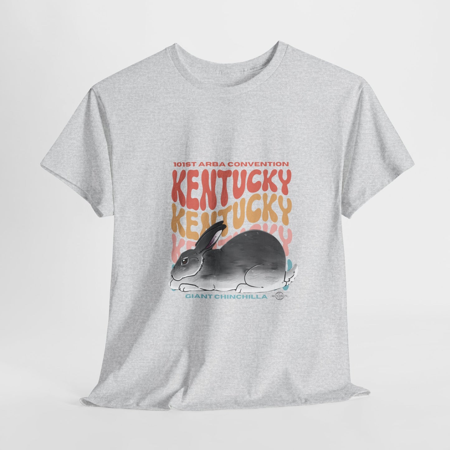 Giant Chinchilla Kentucky Unisex Heavy Cotton Tee