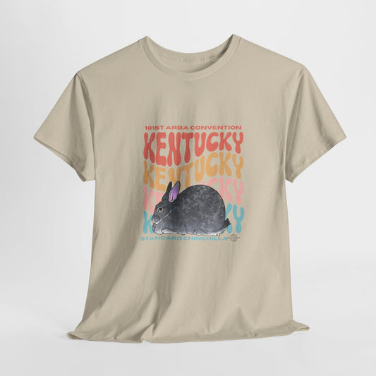 Standard Chinchilla Kentucky Unisex Heavy Cotton Tee