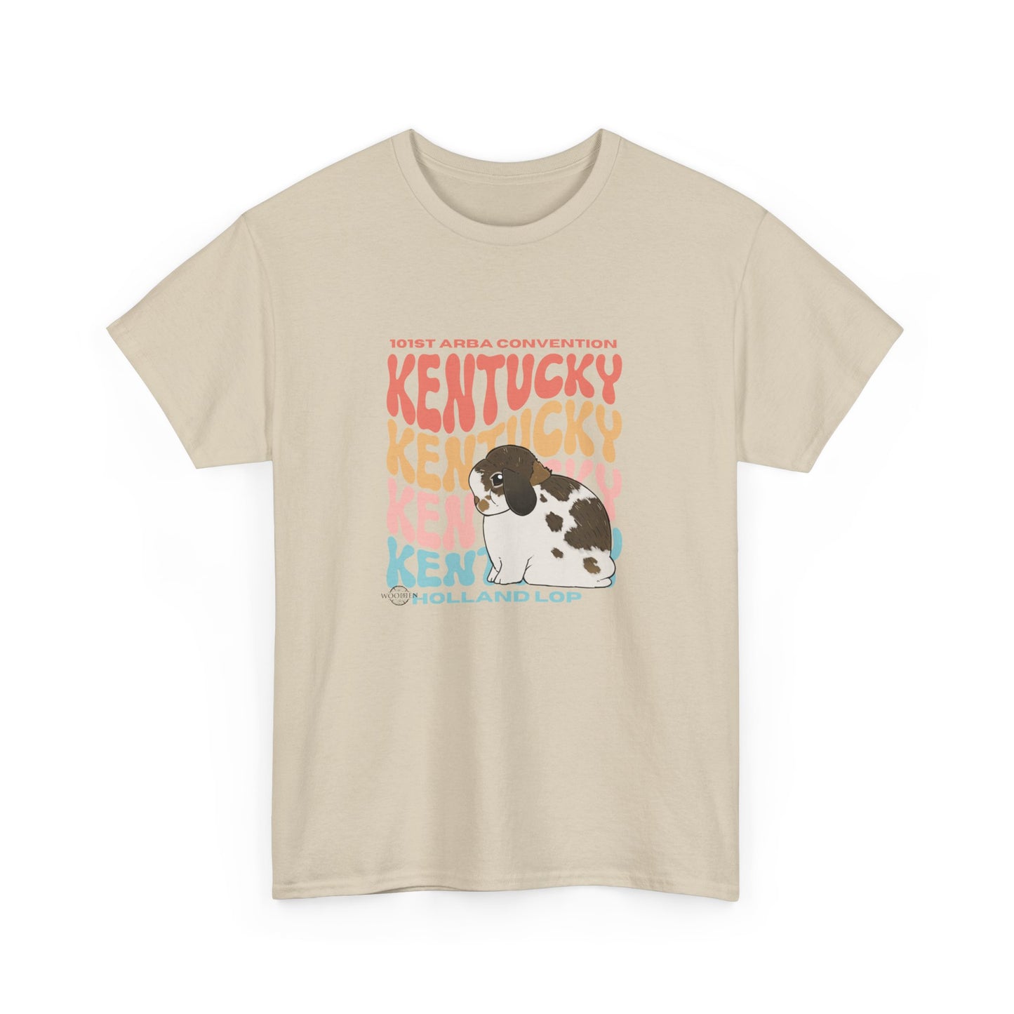 Holland Lop Kentucky Unisex Heavy Cotton Tee