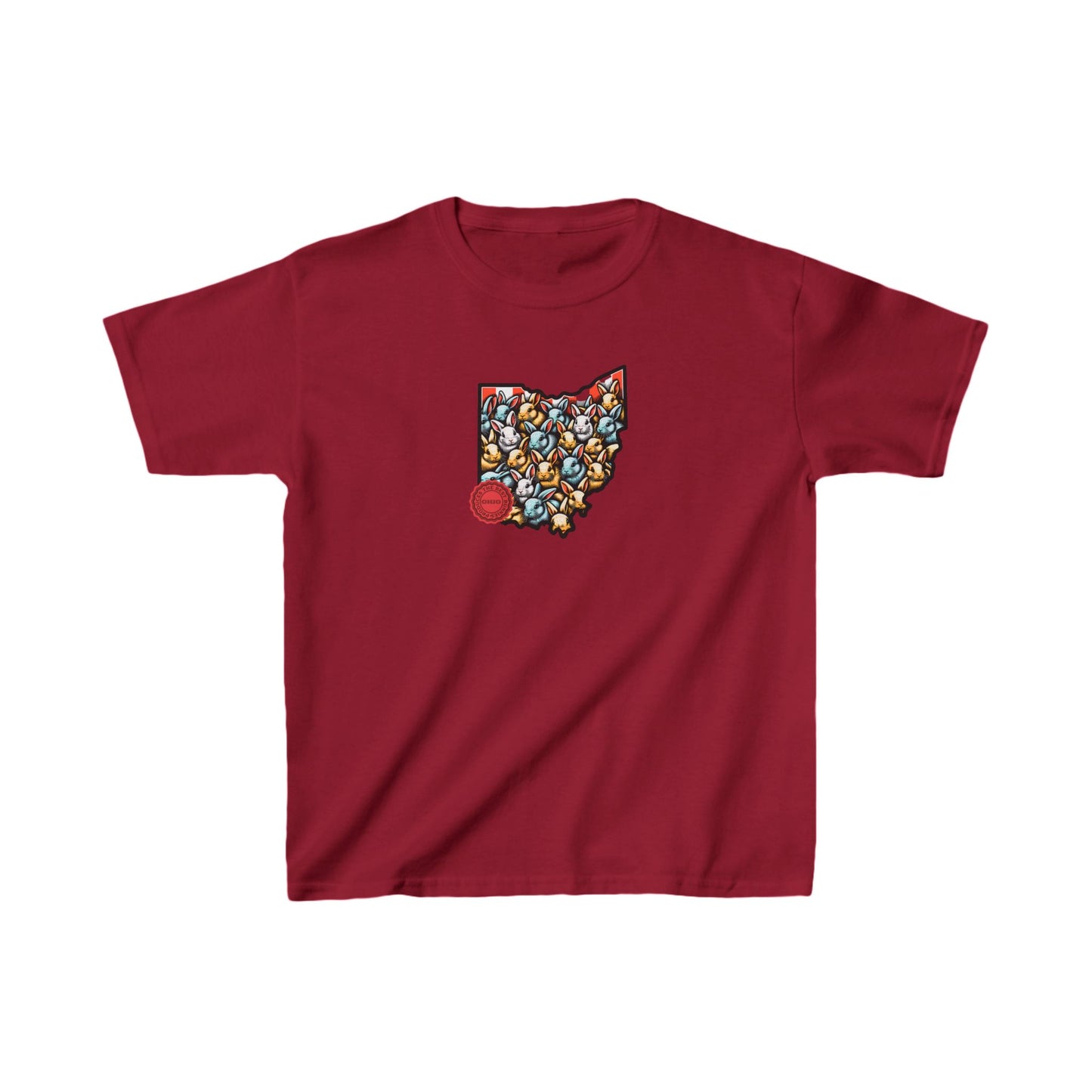 ohio produces the best rabbits Kids Heavy Cotton™ Tee