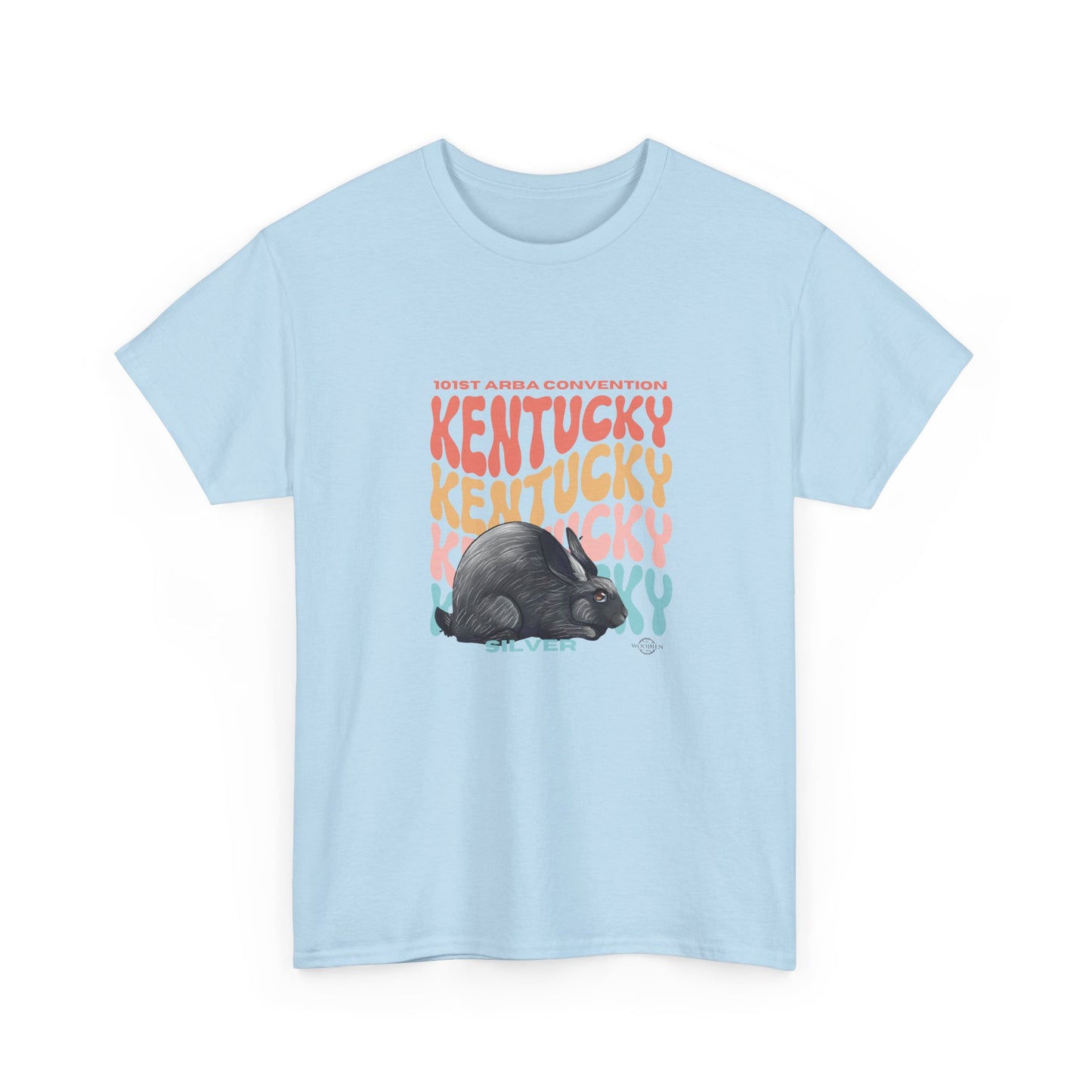 Silver Kentucky Unisex Heavy Cotton Tee