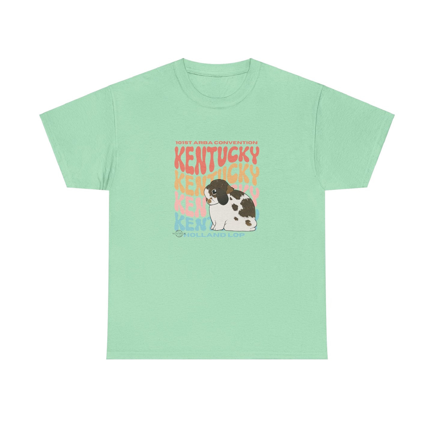 Holland Lop Kentucky Unisex Heavy Cotton Tee