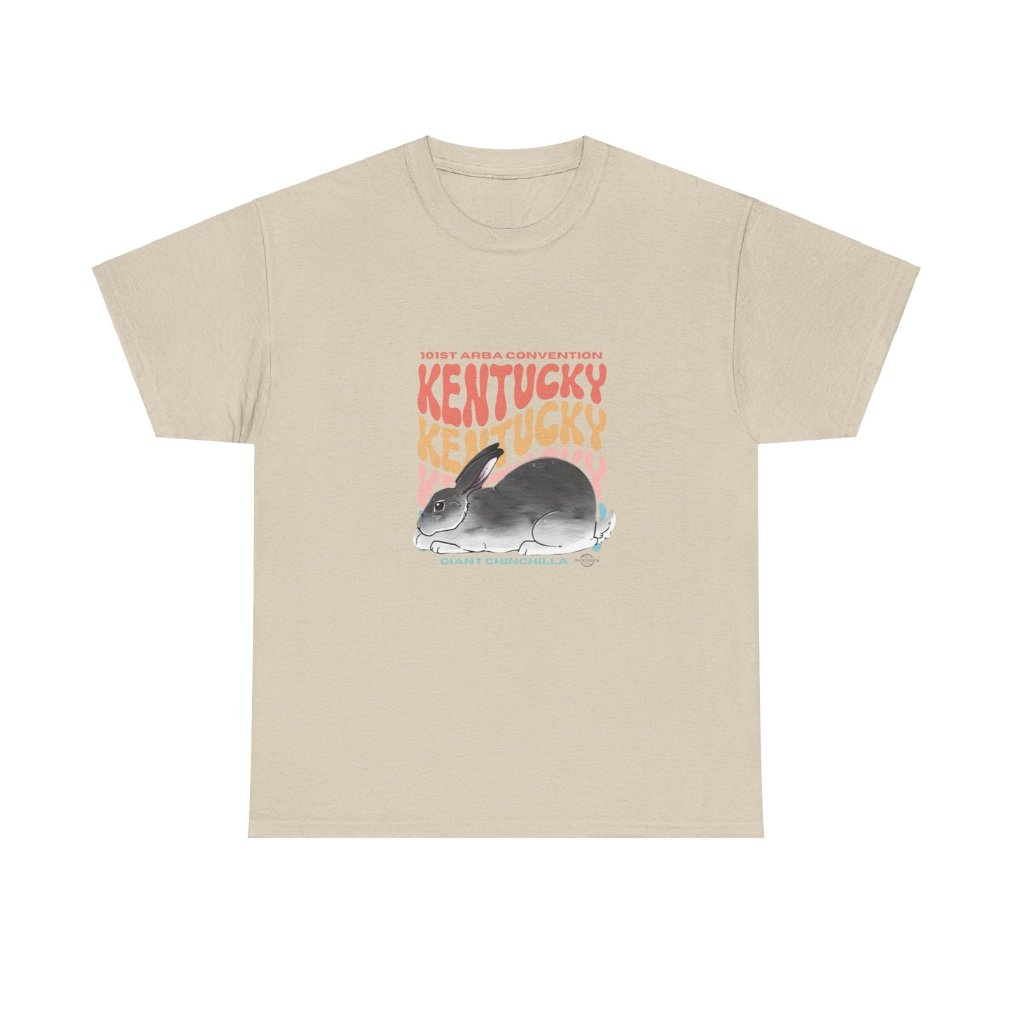 Giant Chinchilla Kentucky Unisex Heavy Cotton Tee