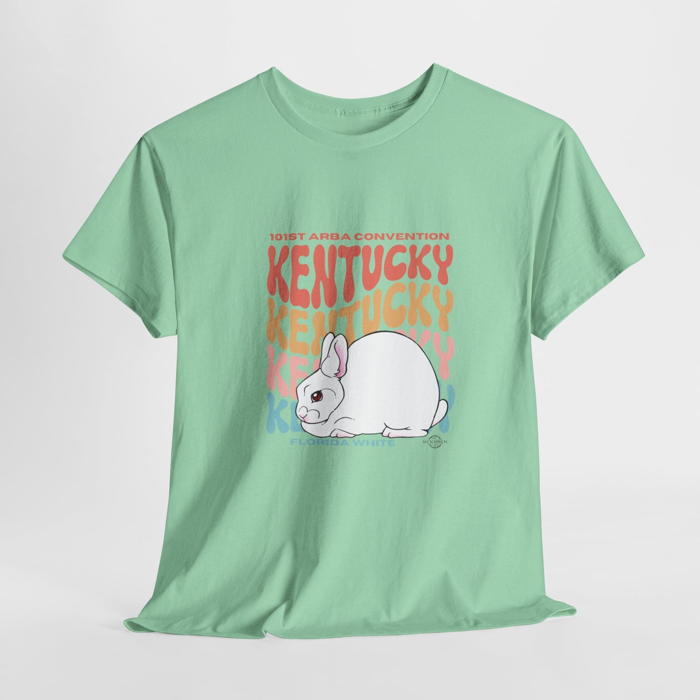 Florida White Kentucky Unisex Heavy Cotton Tee