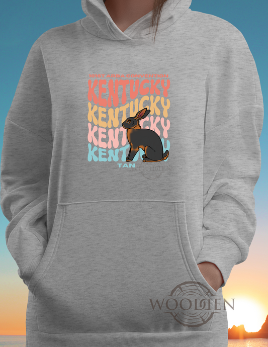 Kentucky rabbit breed hooded sweatshirt