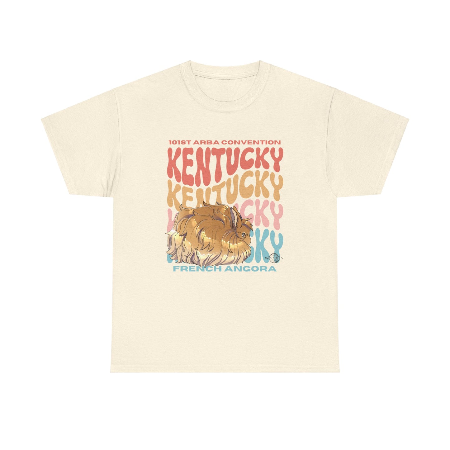 French Angora Kentucky Unisex Heavy Cotton Tee