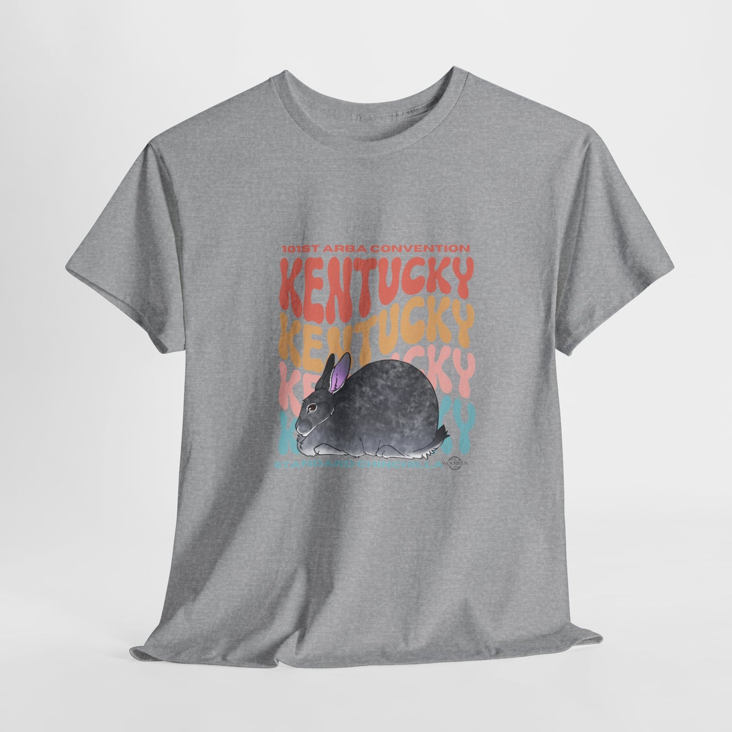 Standard Chinchilla Kentucky Unisex Heavy Cotton Tee