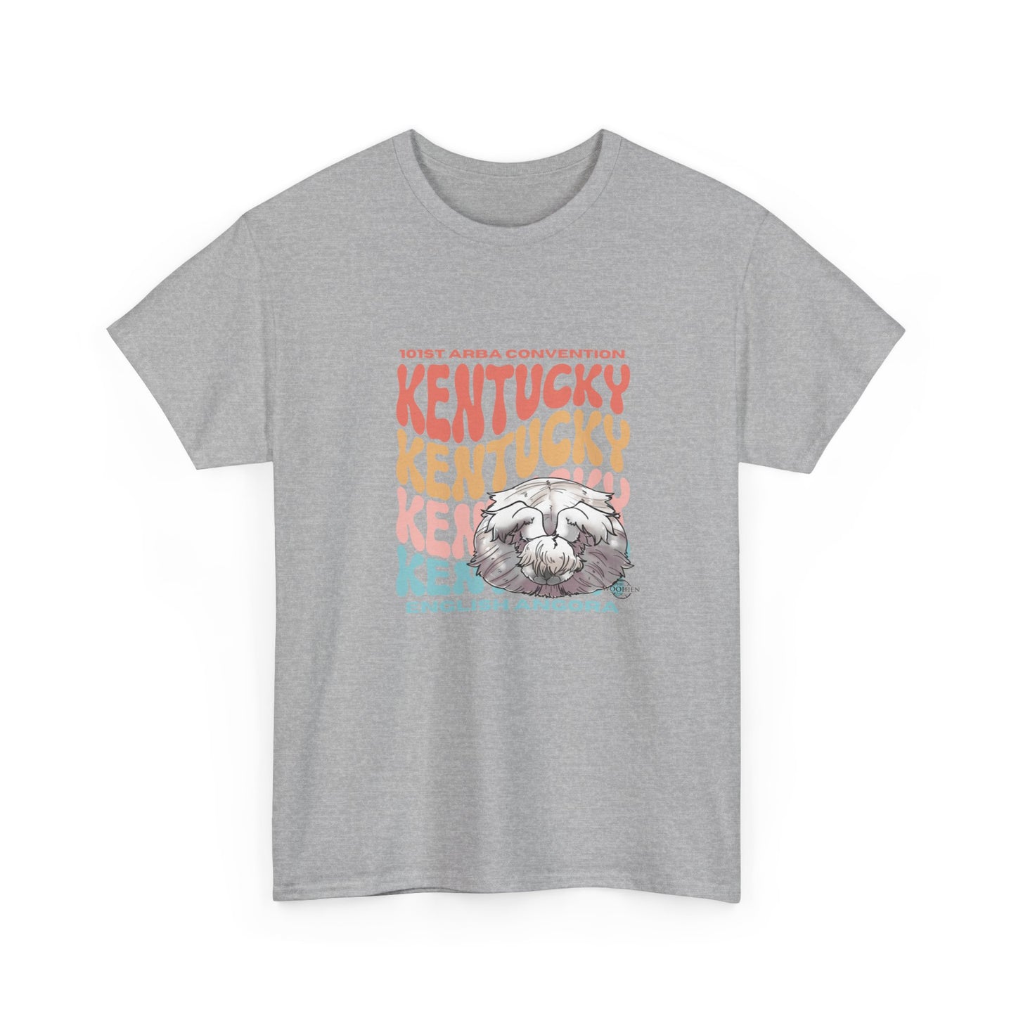 English Angora Kentucky Unisex Heavy Cotton Tee