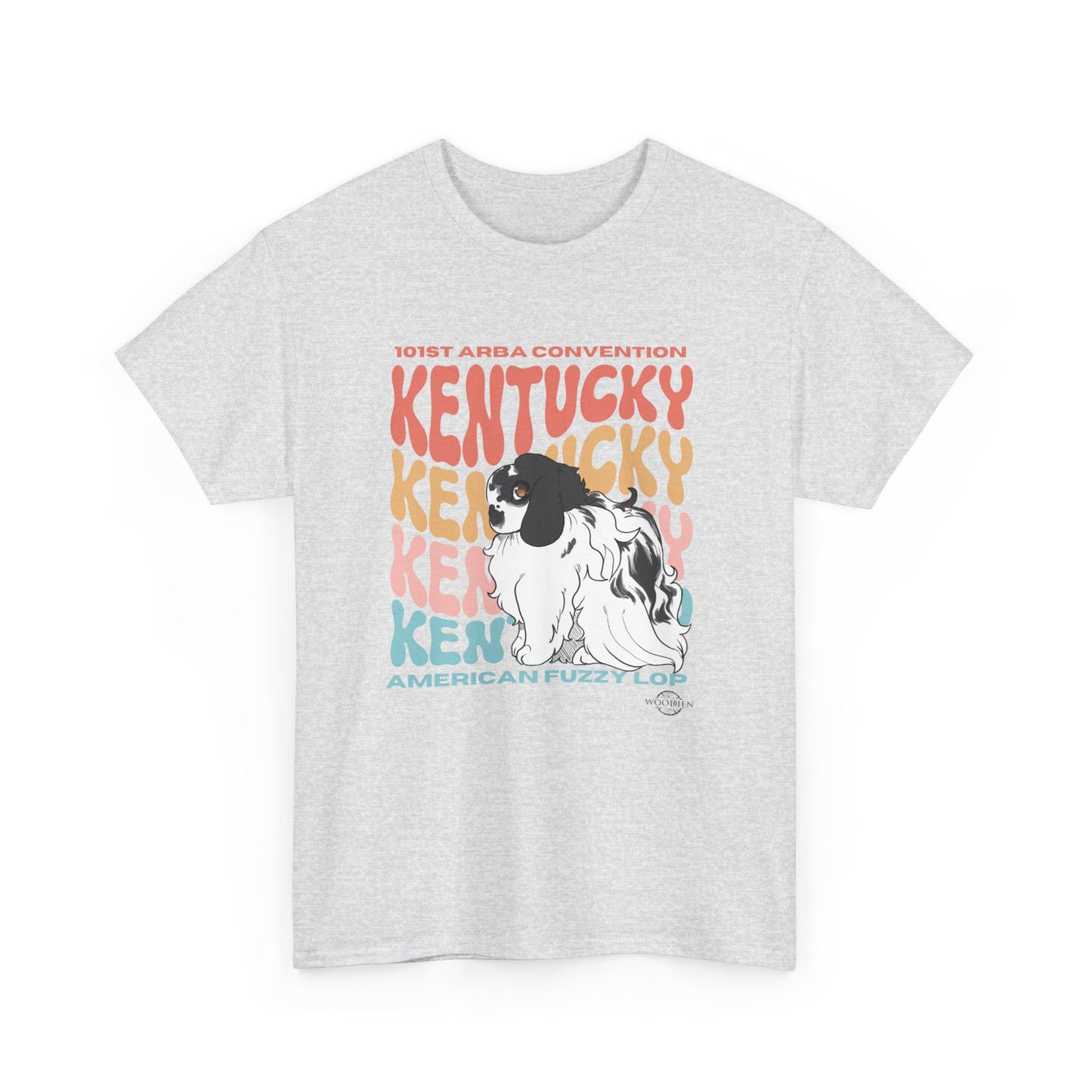 Fuzzy lop Kentucky Unisex Heavy Cotton Tee