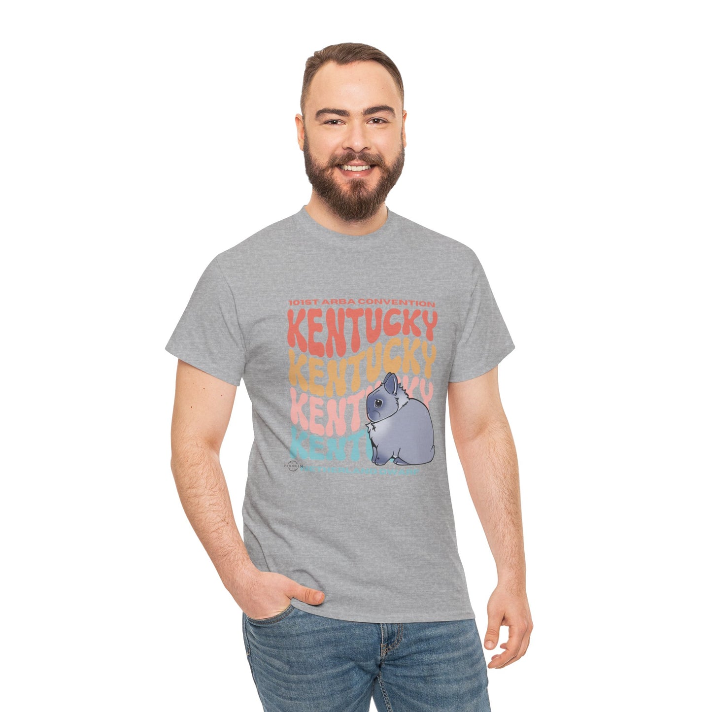 Netherland Dwarf Kentucky Unisex Heavy Cotton Tee