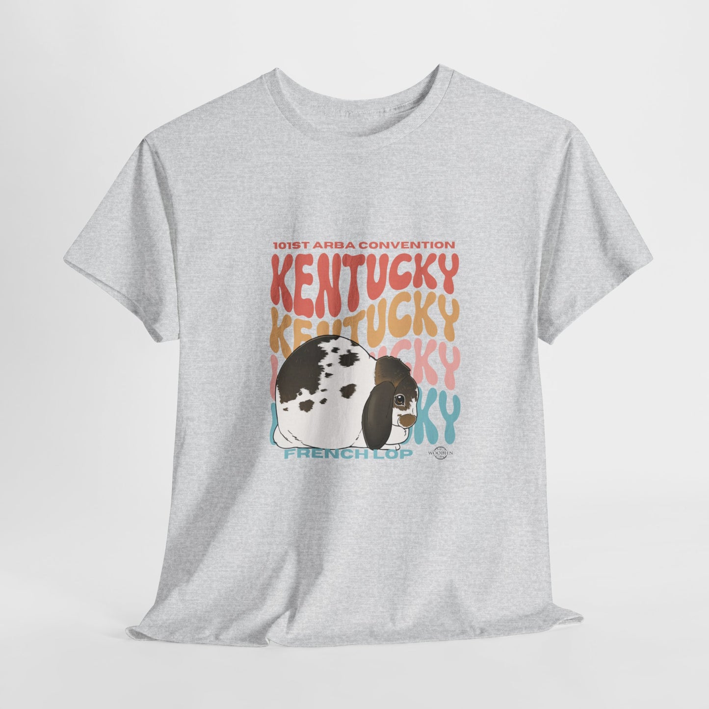 French Lop Kentucky Unisex Heavy Cotton Tee