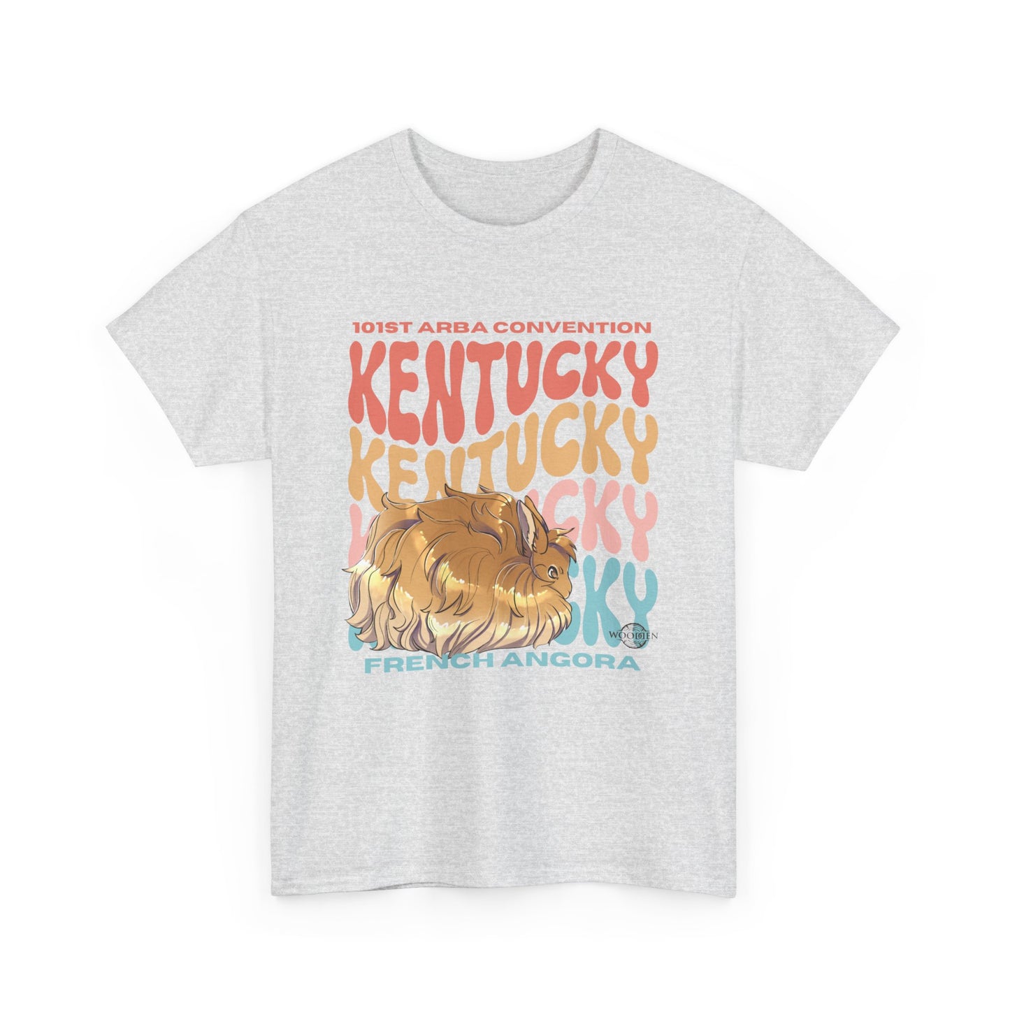 French Angora Kentucky Unisex Heavy Cotton Tee