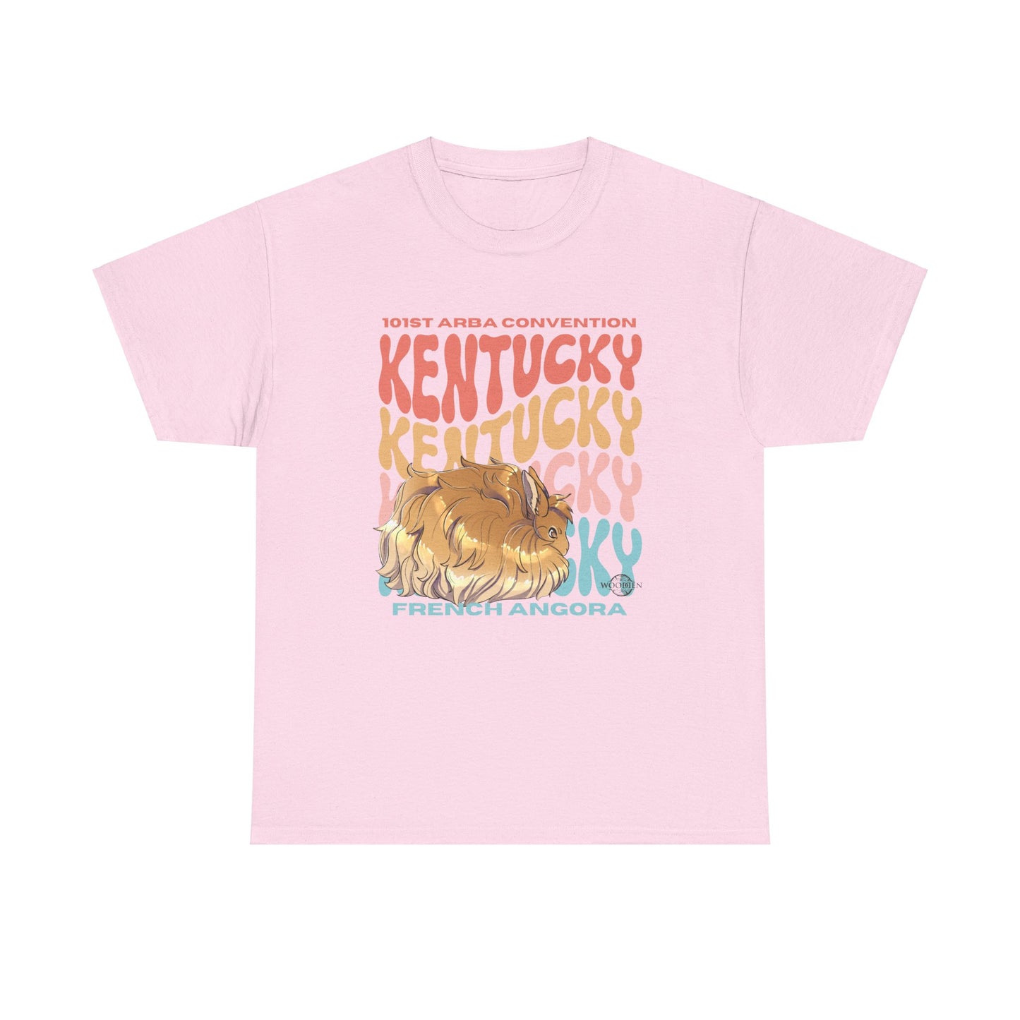 French Angora Kentucky Unisex Heavy Cotton Tee