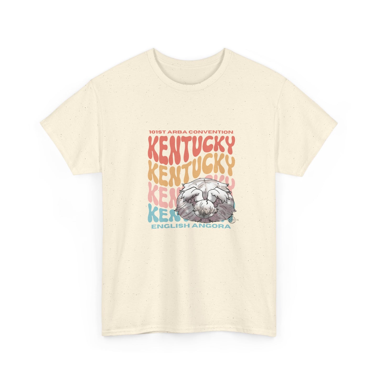 English Angora Kentucky Unisex Heavy Cotton Tee