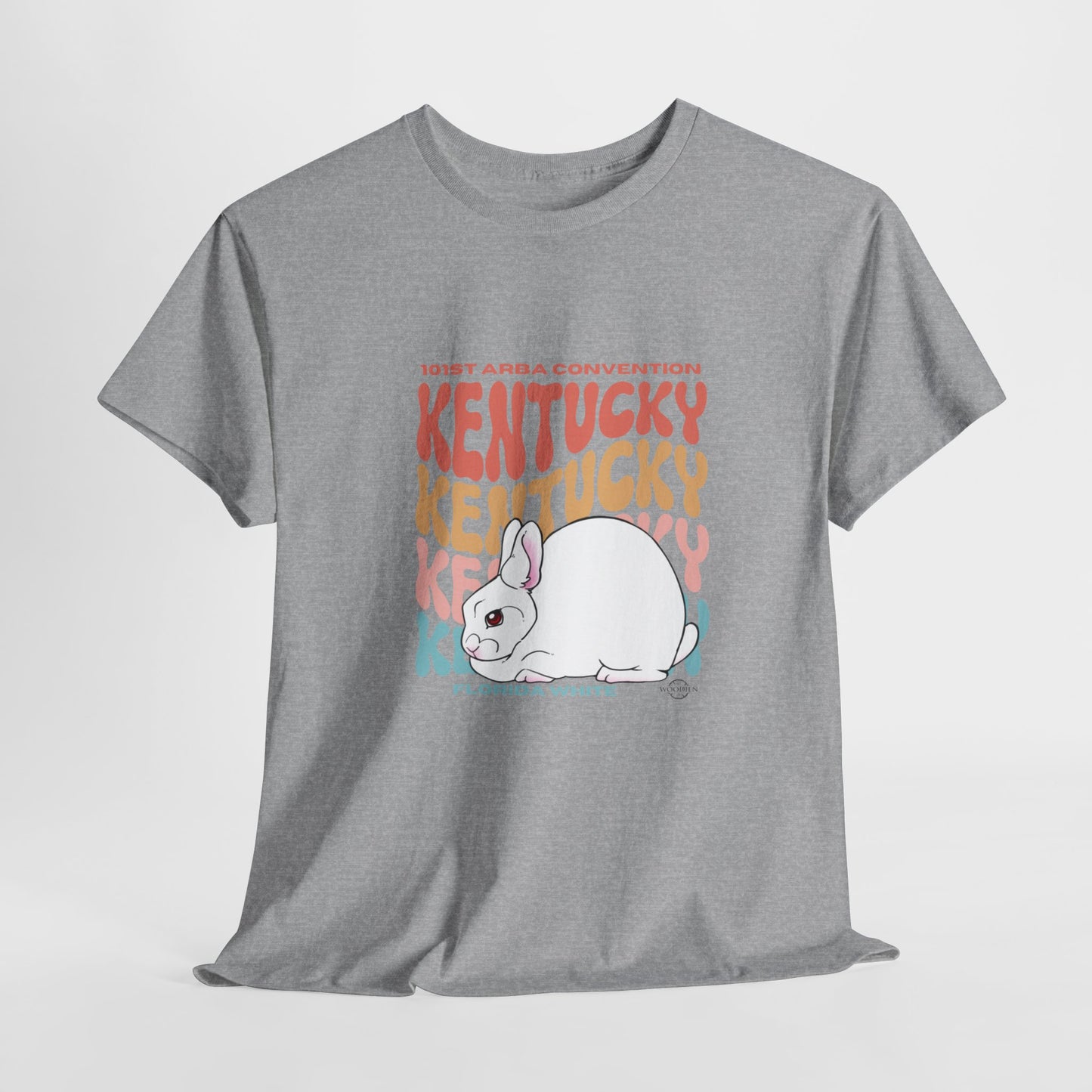 Florida White Kentucky Unisex Heavy Cotton Tee