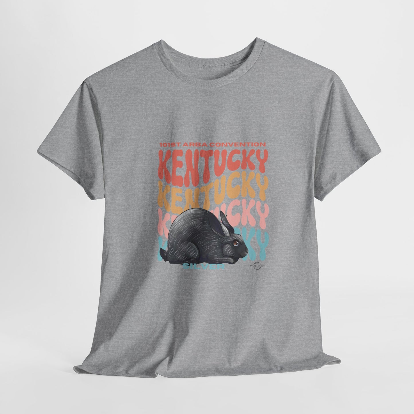 Silver Kentucky Unisex Heavy Cotton Tee