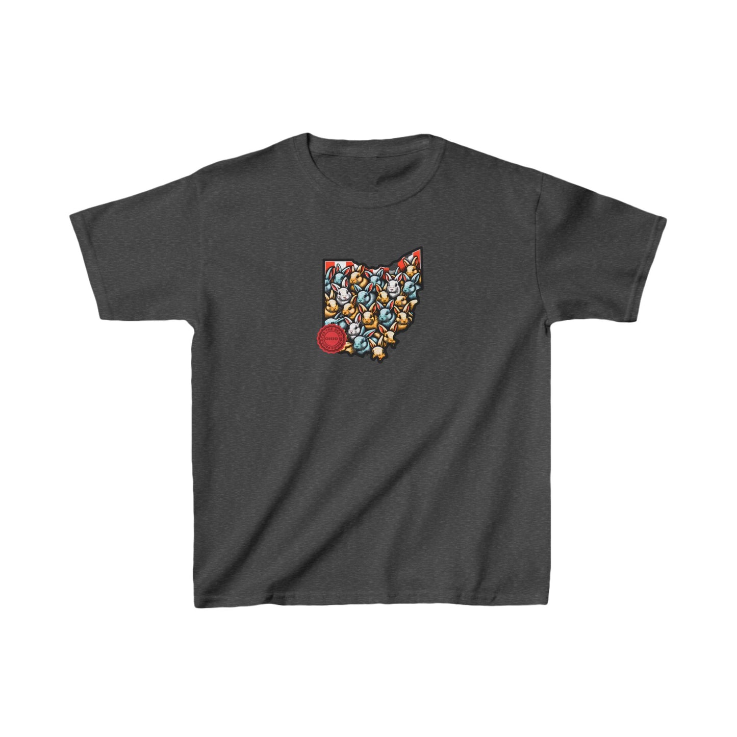 ohio produces the best rabbits Kids Heavy Cotton™ Tee