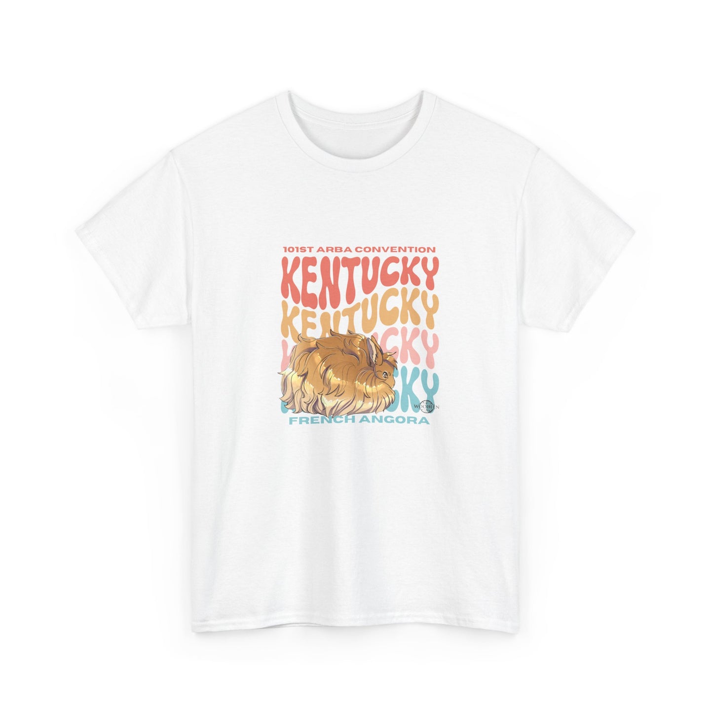 French Angora Kentucky Unisex Heavy Cotton Tee