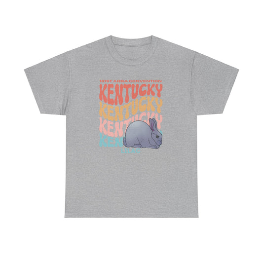 Lilac rabbit 101st convention Unisex Heavy Cotton Tee