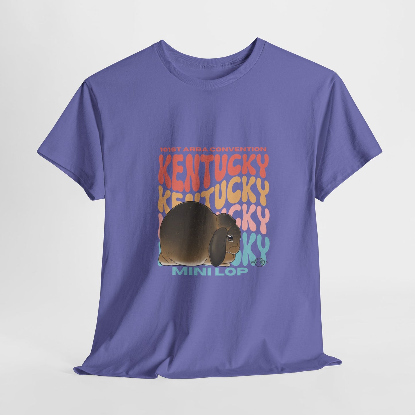 Mini Lop Kentucky Unisex Heavy Cotton Tee