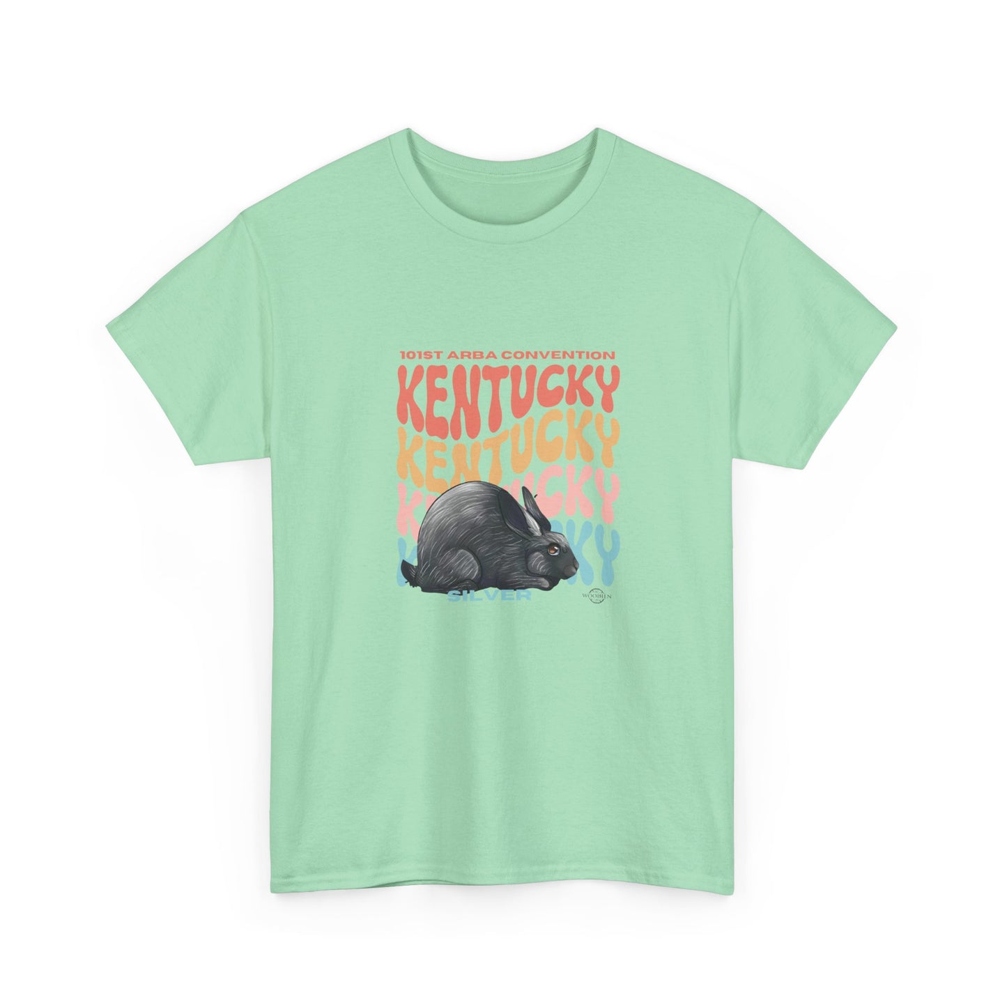 Silver Kentucky Unisex Heavy Cotton Tee