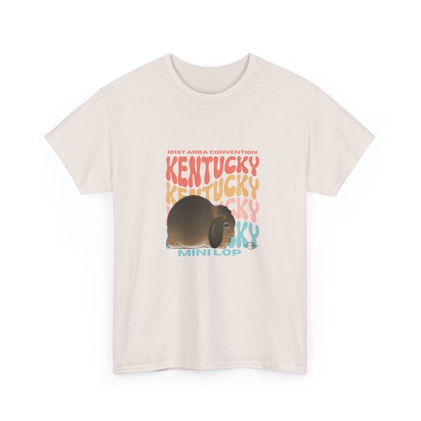 Mini Lop Kentucky Unisex Heavy Cotton Tee