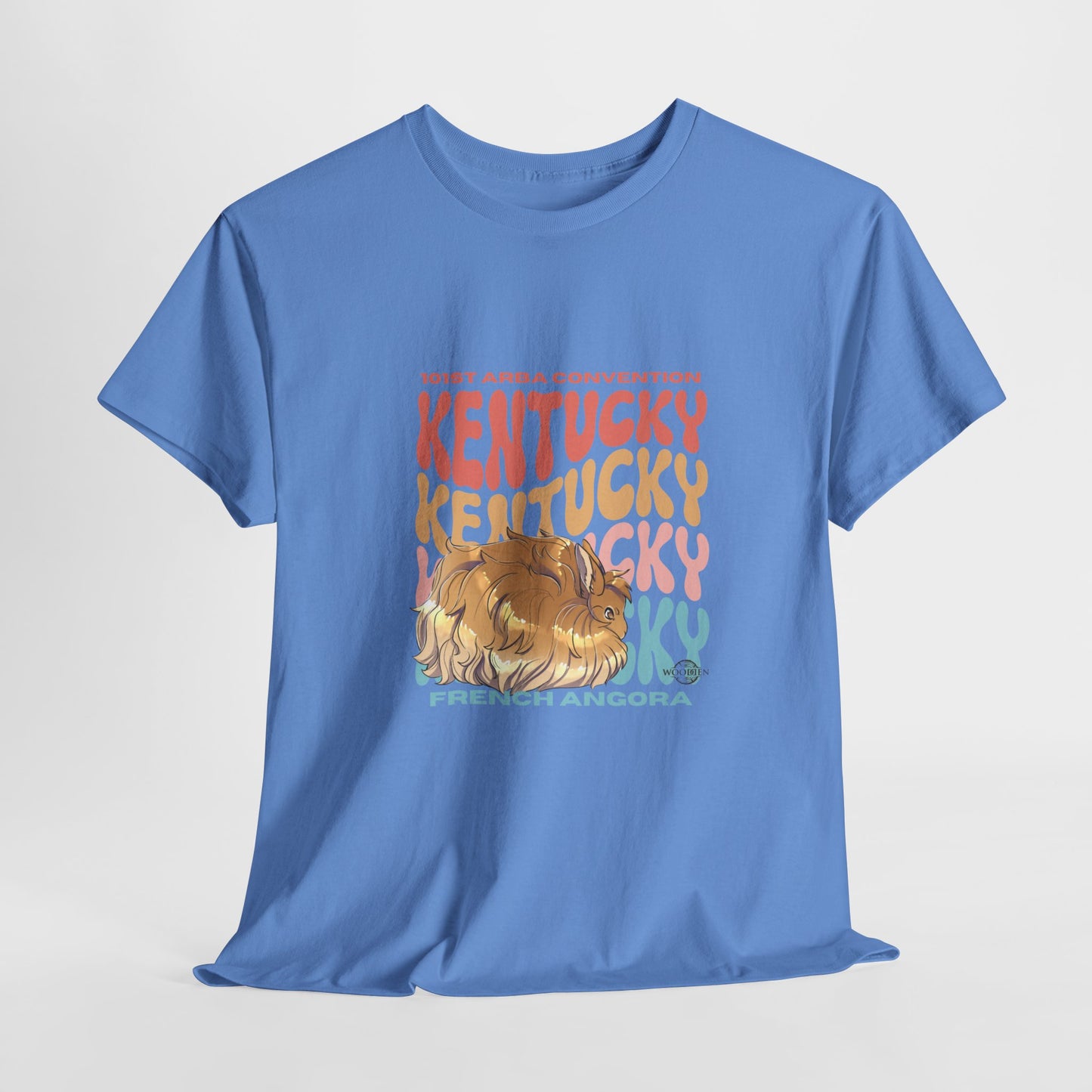 French Angora Kentucky Unisex Heavy Cotton Tee