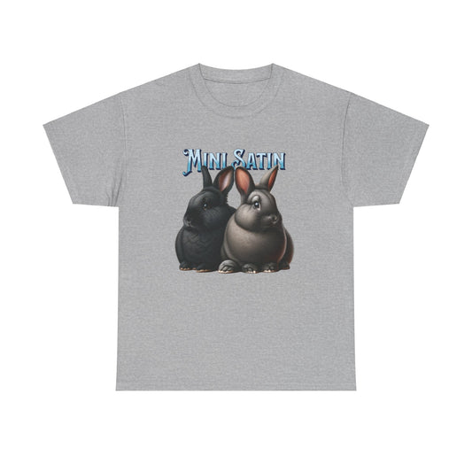 Mini satin rabbit Unisex Heavy Cotton Tee