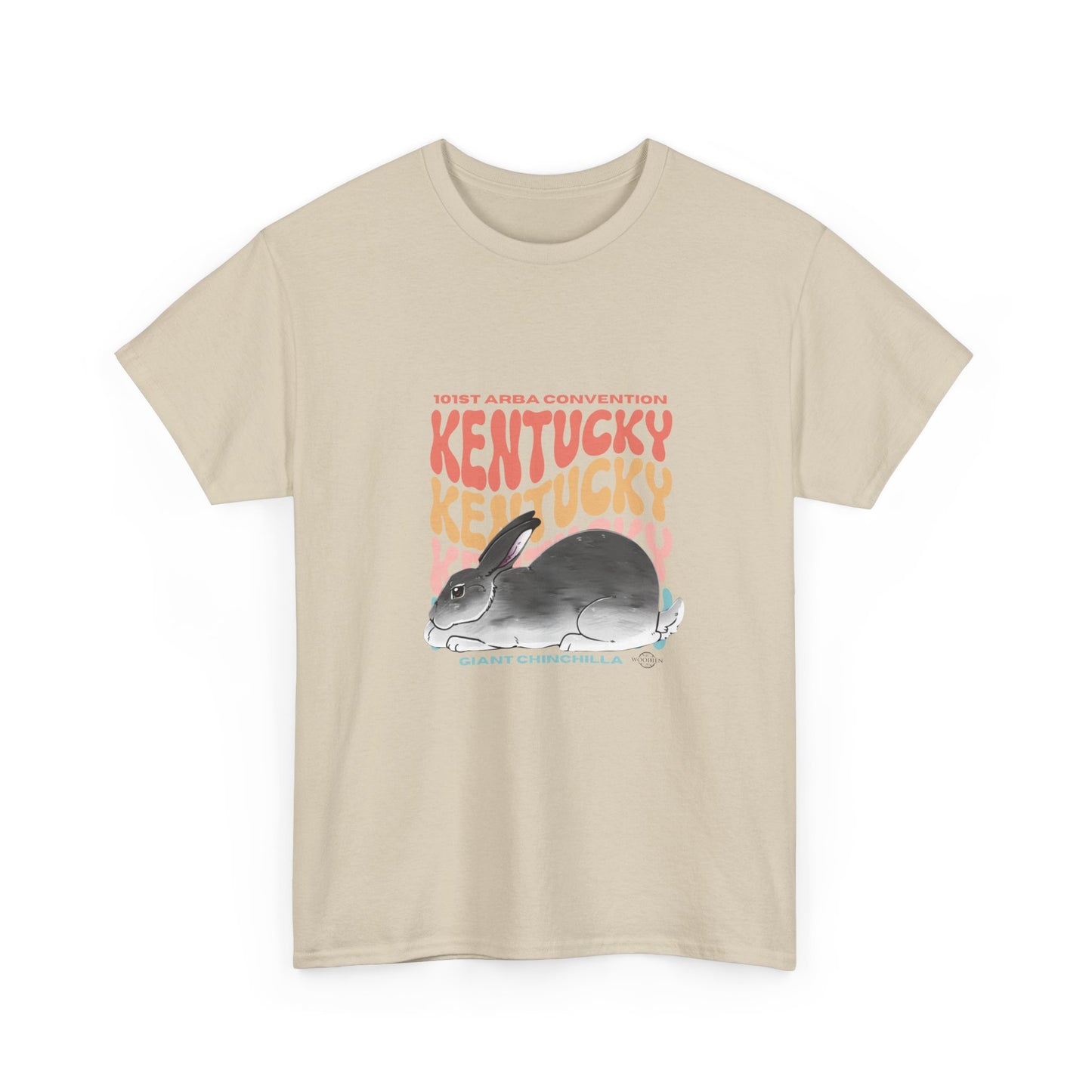 Giant Chinchilla Kentucky Unisex Heavy Cotton Tee