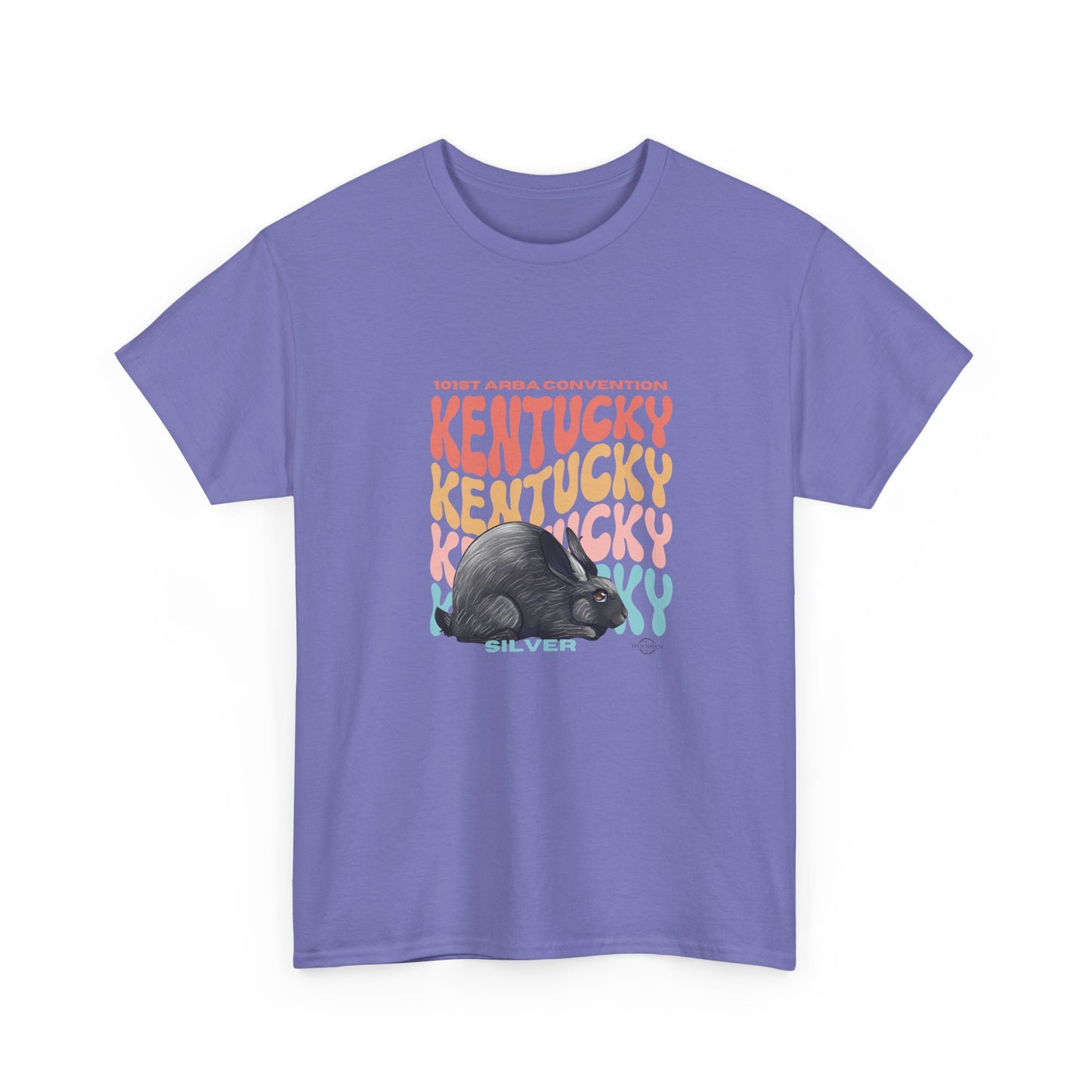 Silver Kentucky Unisex Heavy Cotton Tee