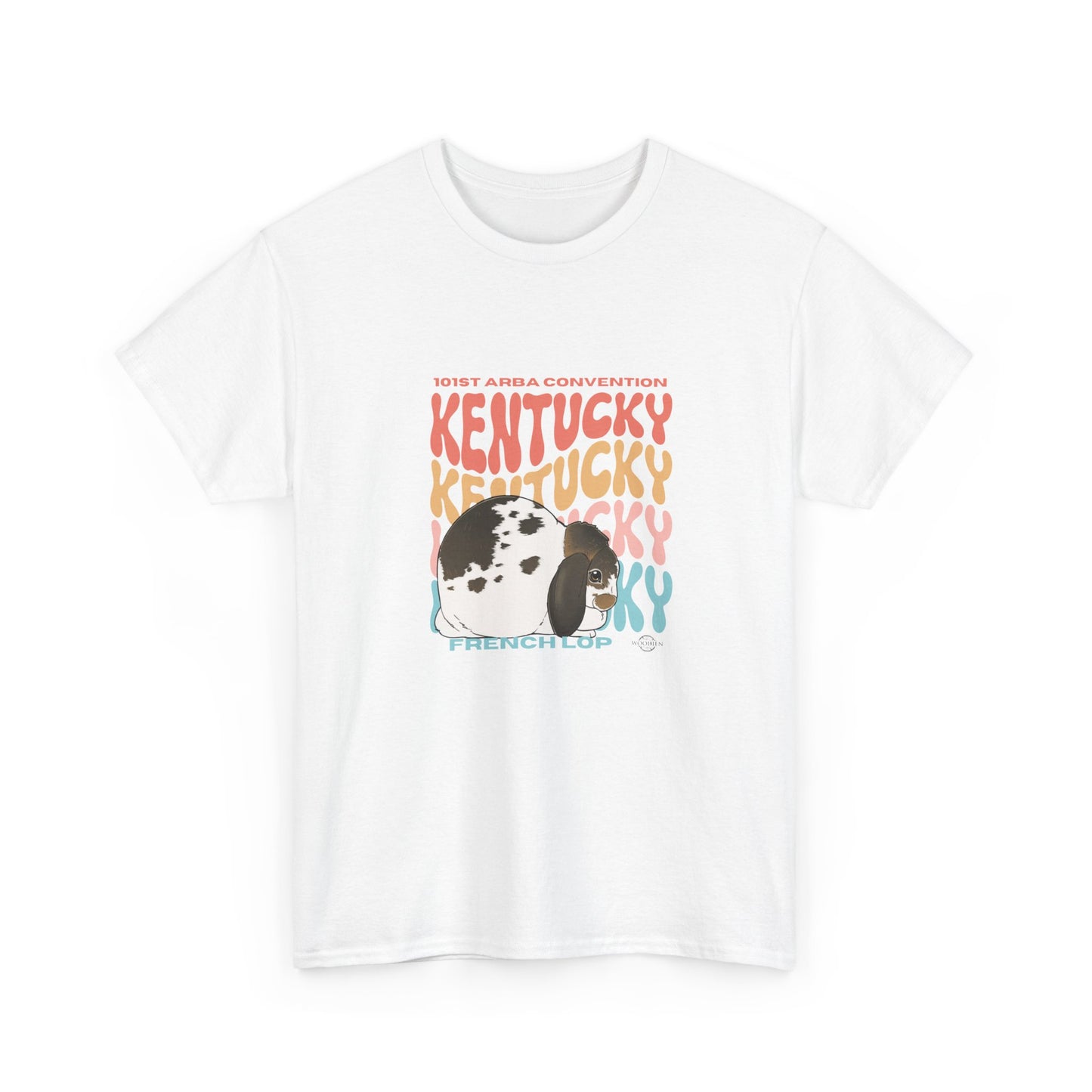 French Lop Kentucky Unisex Heavy Cotton Tee