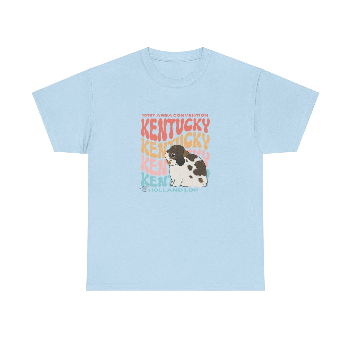 Holland Lop Kentucky Unisex Heavy Cotton Tee