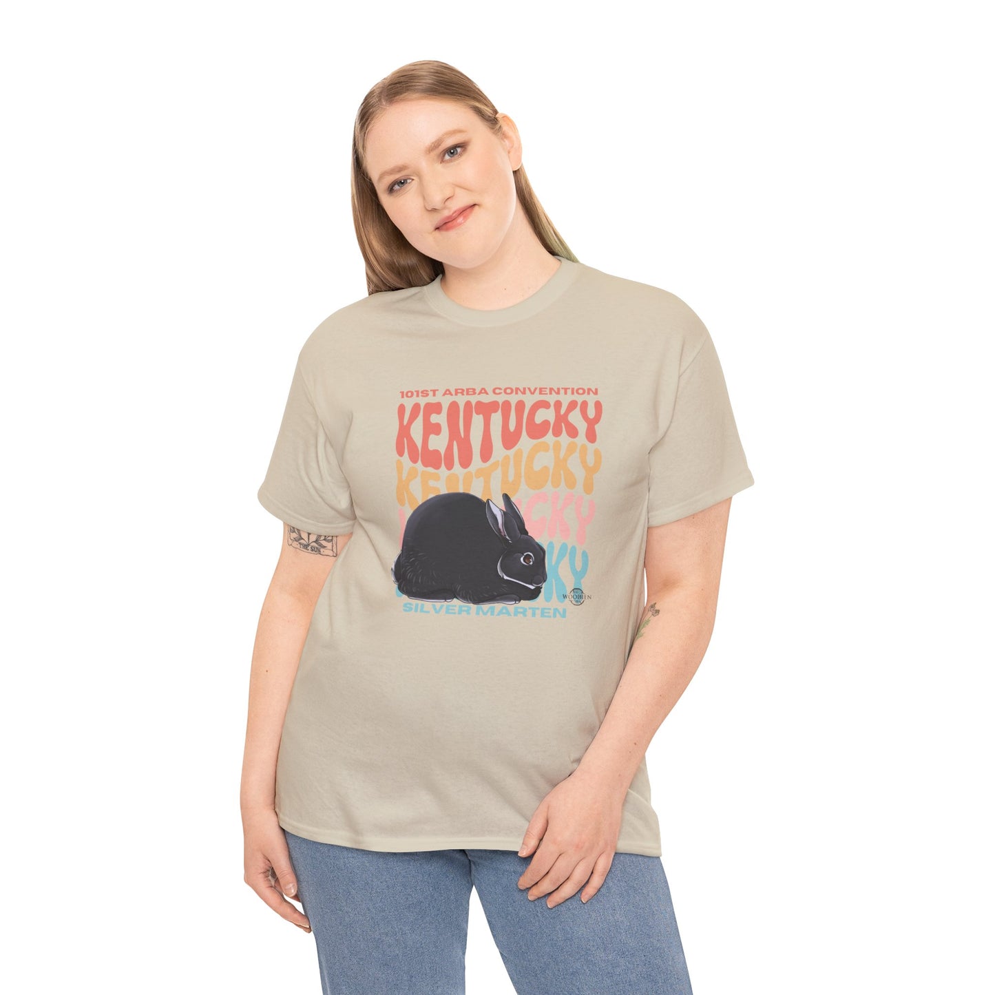 Silver Marten Kentucky Unisex Heavy Cotton Tee